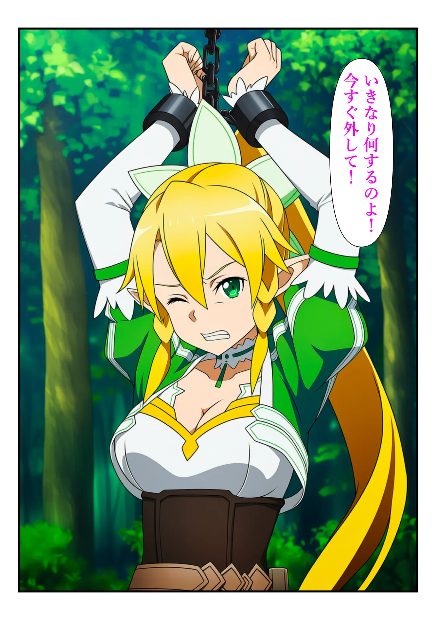 異世界おじに敗北した少女剣士 〜チート能力で快楽堕ちするまで〜 - 35ページ