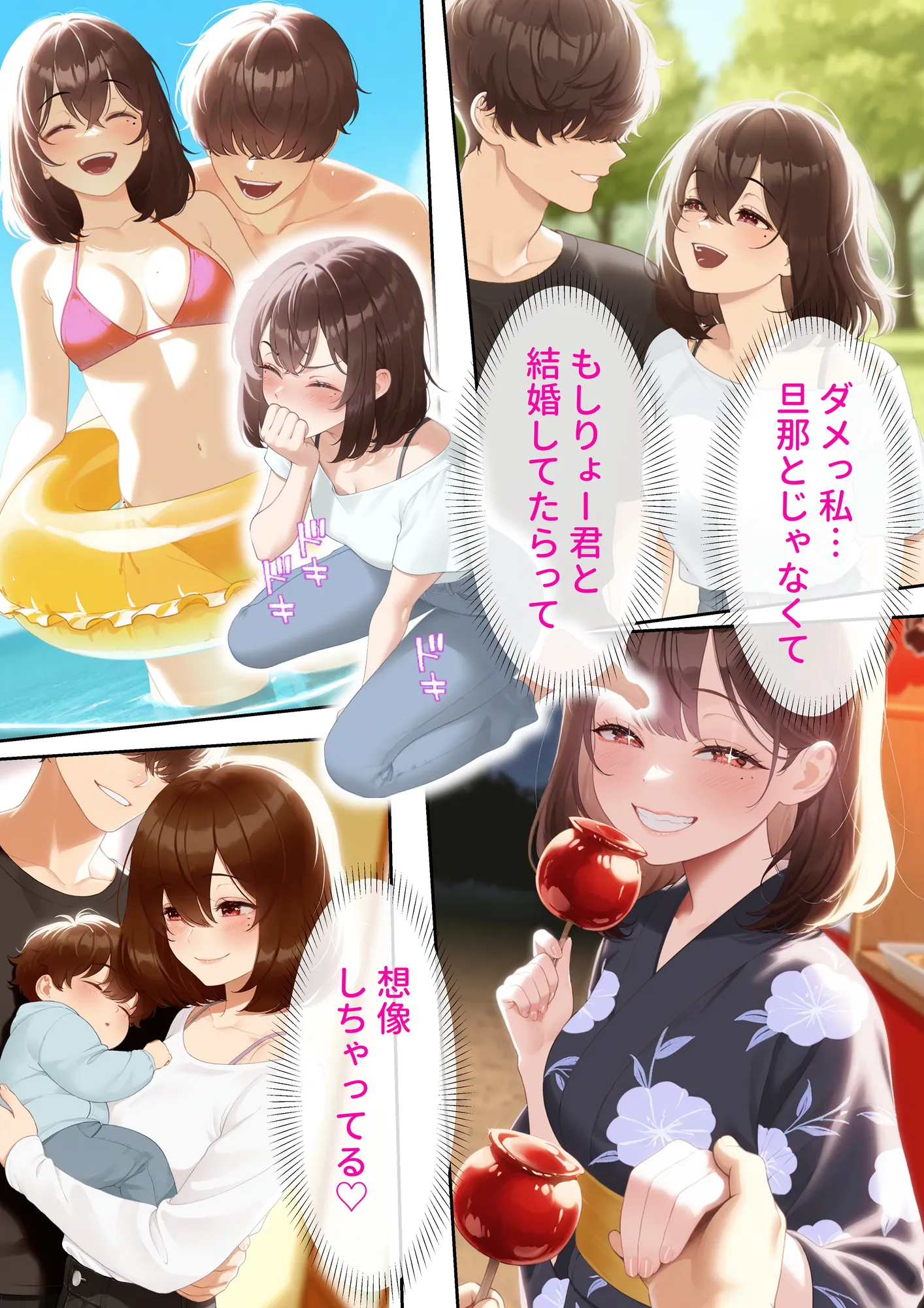 寝取り孕ませSEX  人妻になっていた初恋の子が俺の事を好きになって結ばれるまでの話 - 43ページ