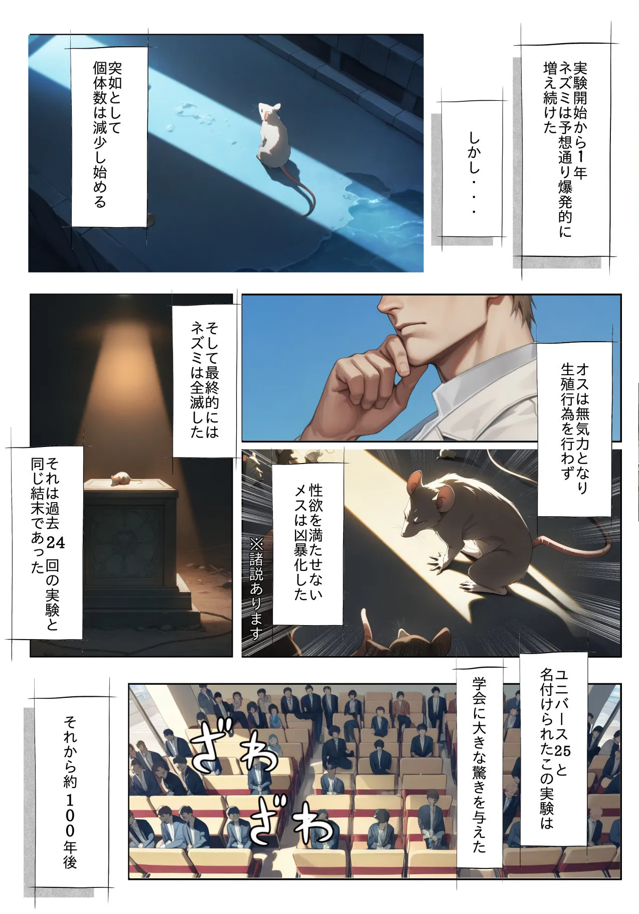 マゾクラシア〜メス社会の僕は性処理係〜 - 4ページ