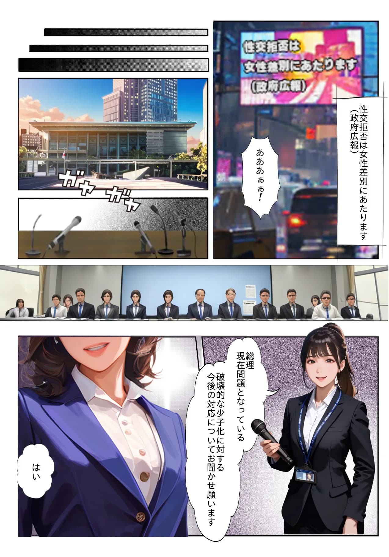 マゾクラシア〜メス社会の僕は性処理係〜 - 6ページ