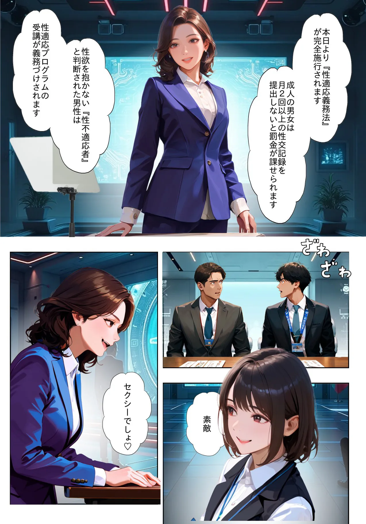 マゾクラシア〜メス社会の僕は性処理係〜 - 7ページ