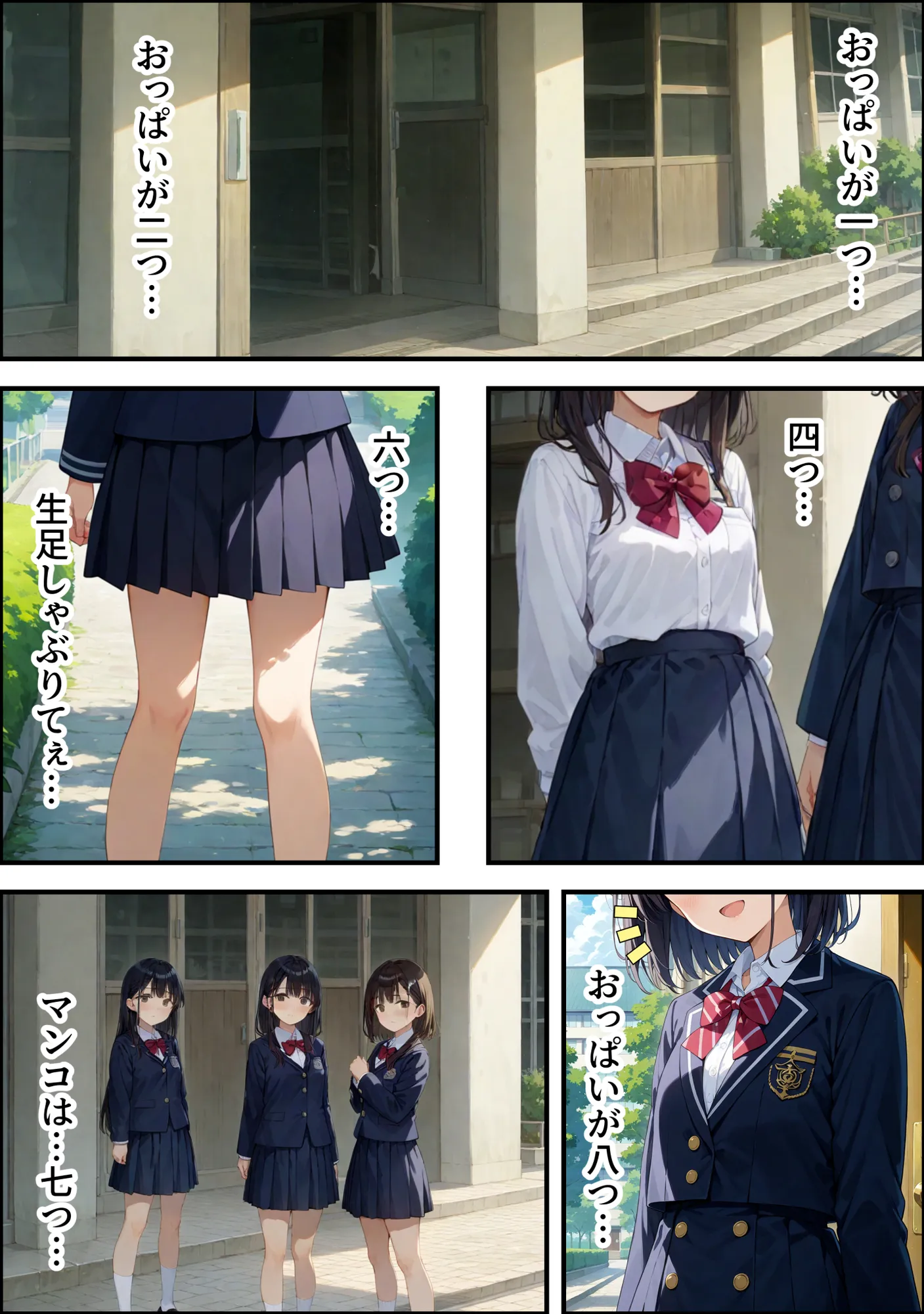 ヤリチン教師の餌食になる発情期ヒロインズ〜閃光のア〇ナ全裸健康診断〜 - 1ページ