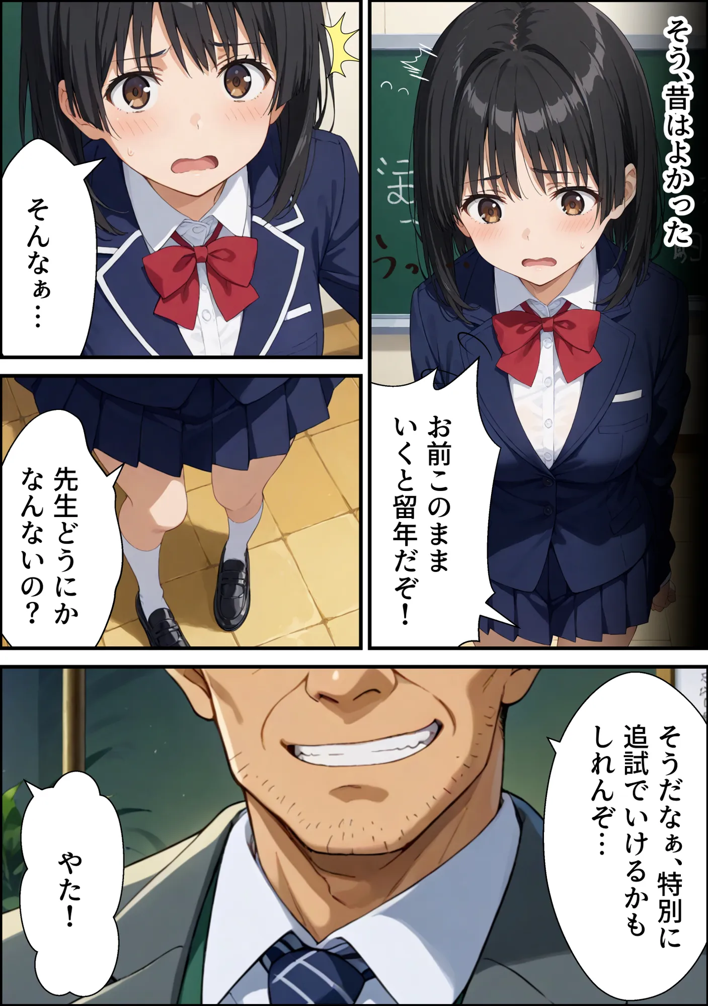 ヤリチン教師の餌食になる発情期ヒロインズ〜閃光のア〇ナ全裸健康診断〜 - 4ページ