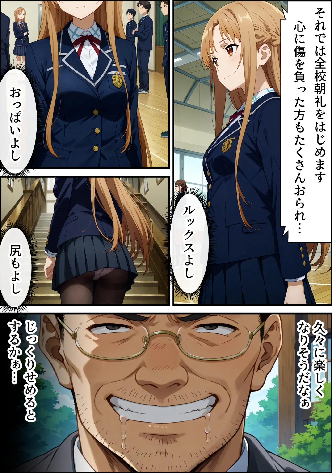 ヤリチン教師の餌食になる発情期ヒロインズ〜閃光のア〇ナ全裸健康診断〜 - 22ページ