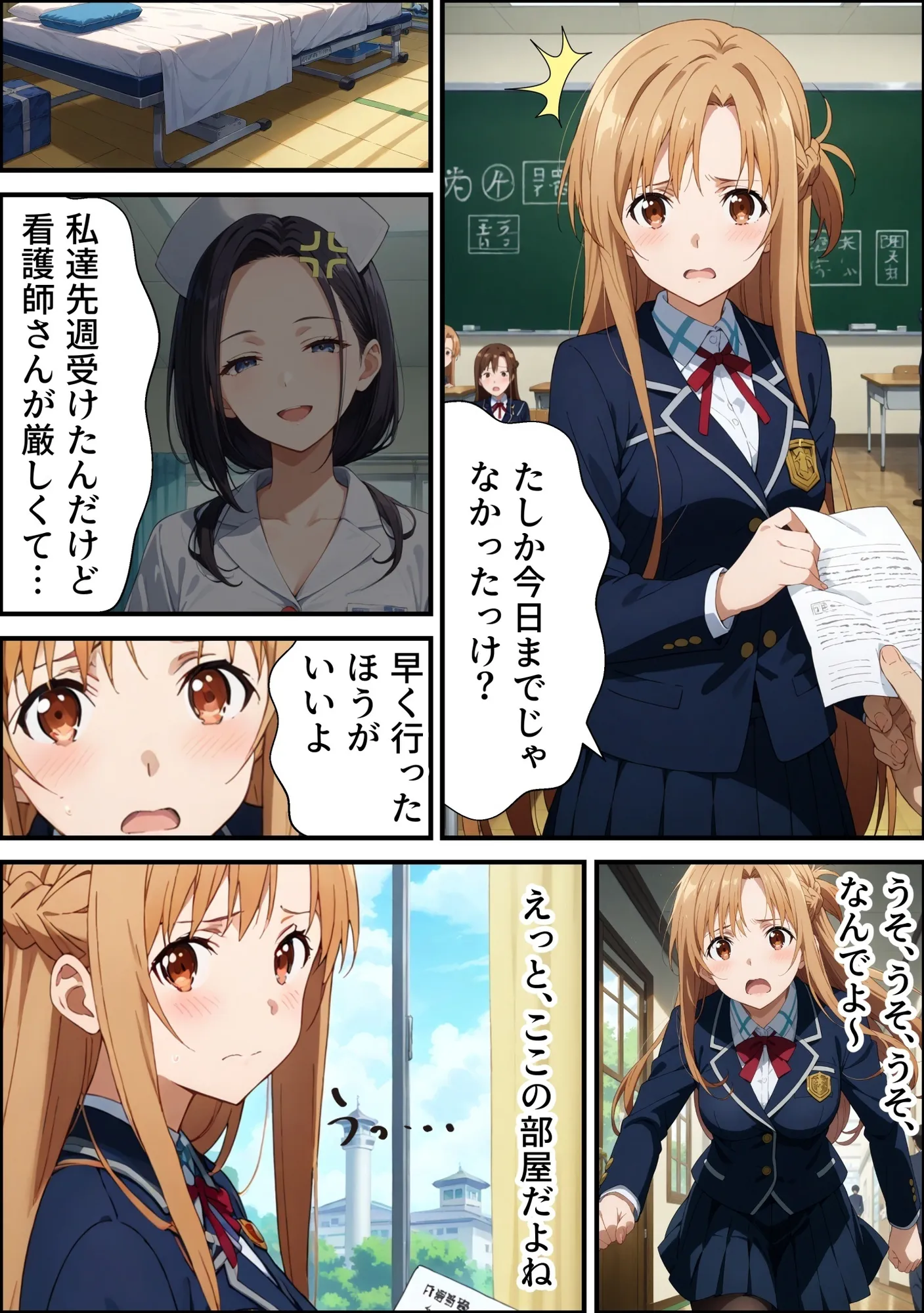 ヤリチン教師の餌食になる発情期ヒロインズ〜閃光のア〇ナ全裸健康診断〜 - 25ページ