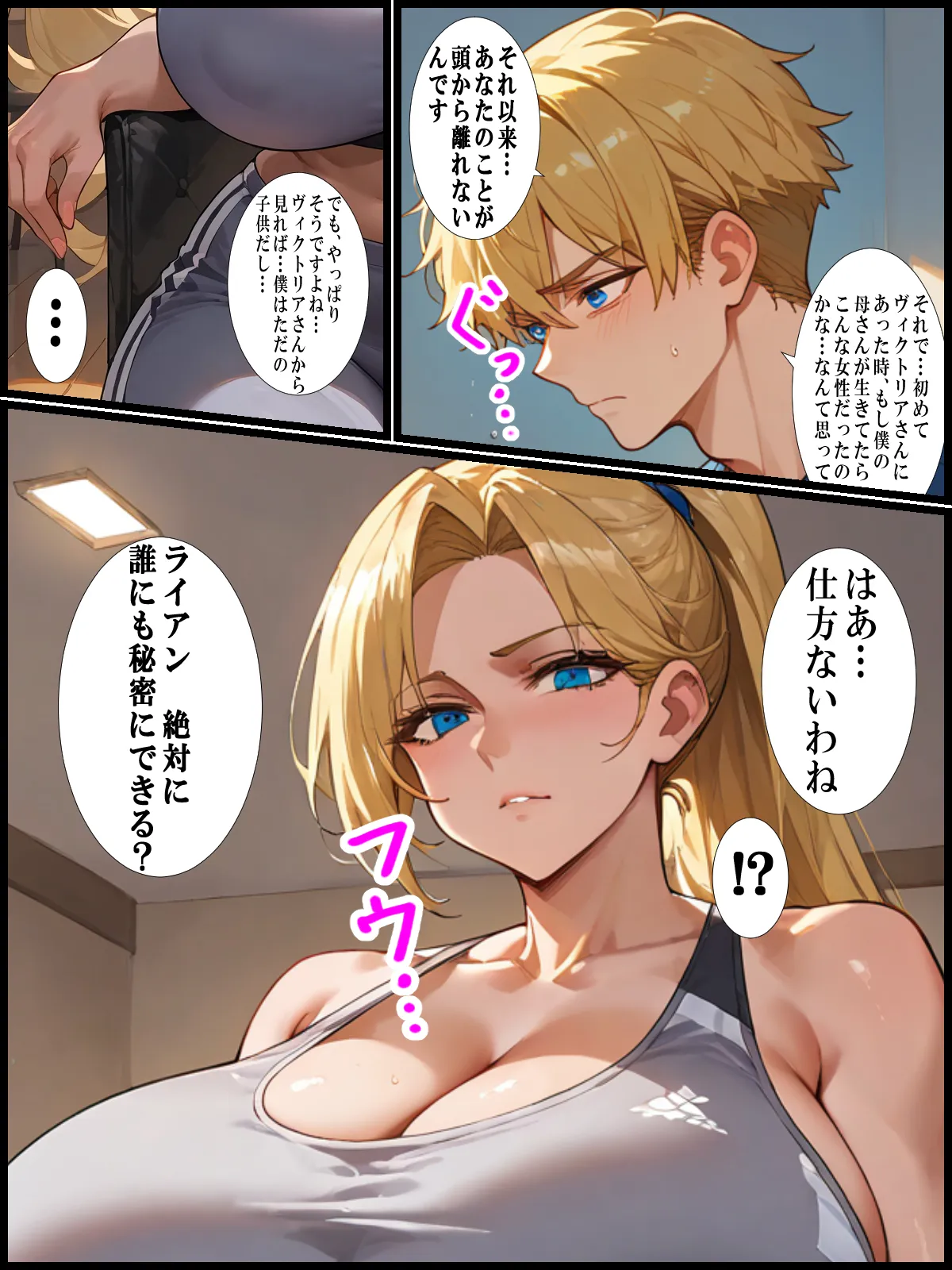 母の子宮を奪われる〜俺の金髪白人母を孕ませたのはクラスの同級生でした - 5ページ