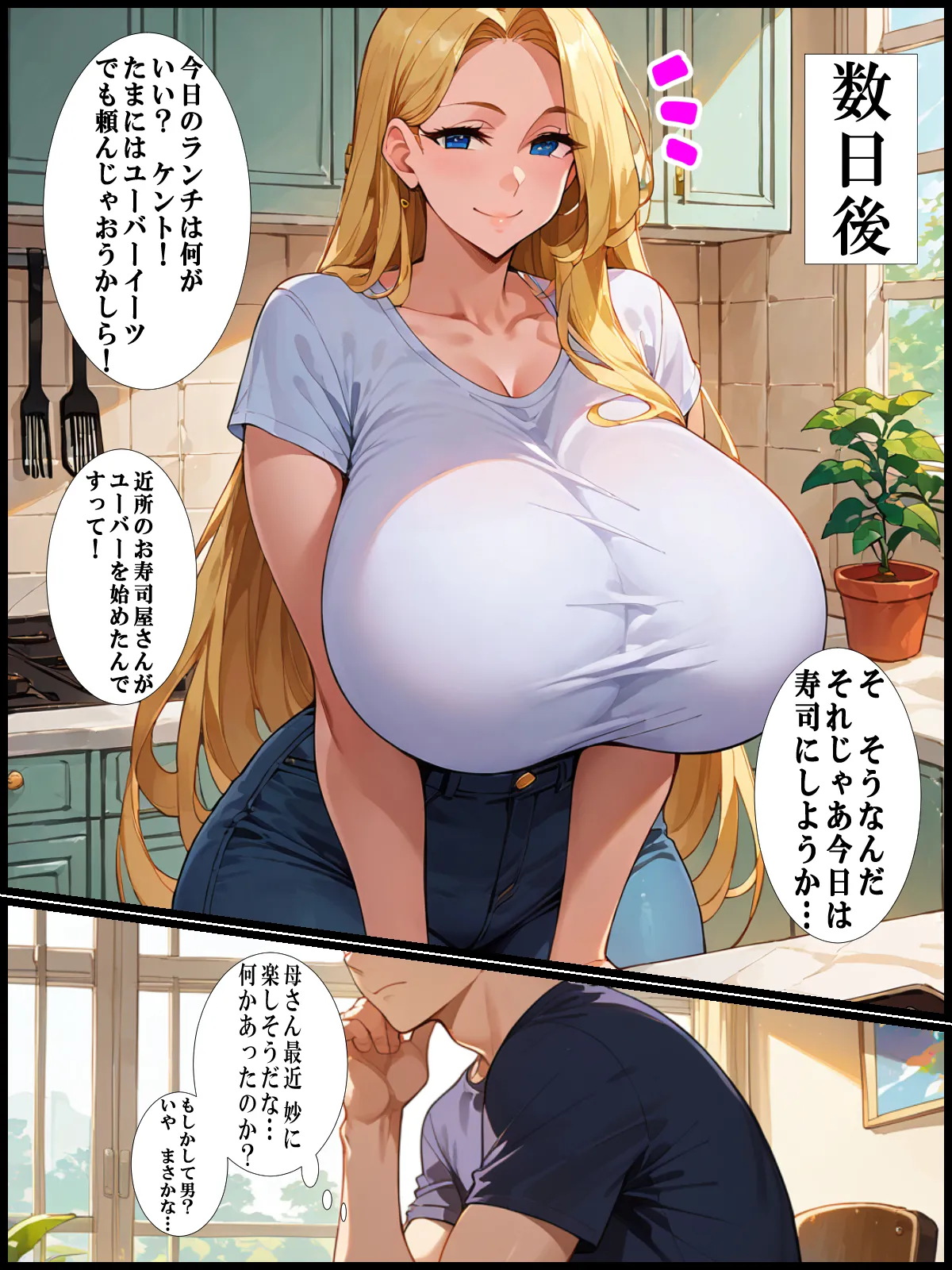 母の子宮を奪われる〜俺の金髪白人母を孕ませたのはクラスの同級生でした - 17ページ