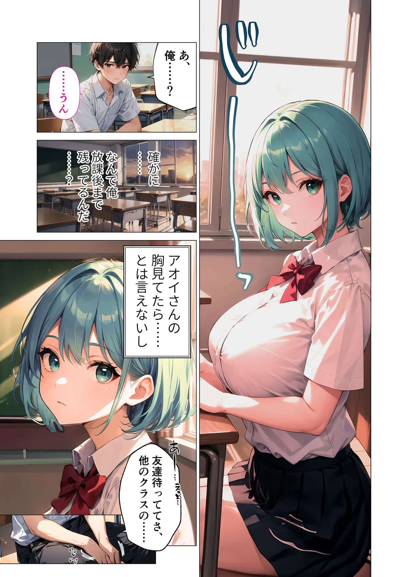 巨乳な××生にヤリたい放題 合冊版 - 8ページ