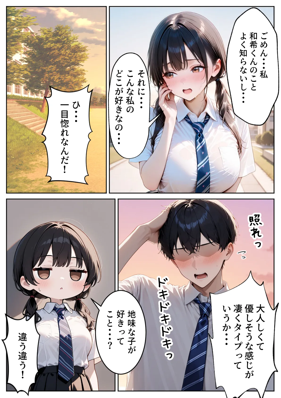 クズ教師に寝取られた巨乳J◯ 〜完堕ちセックス〜 - 4ページ