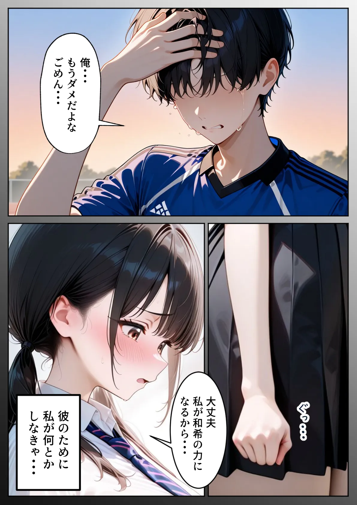 クズ教師に寝取られた巨乳J◯ 〜完堕ちセックス〜 - 9ページ