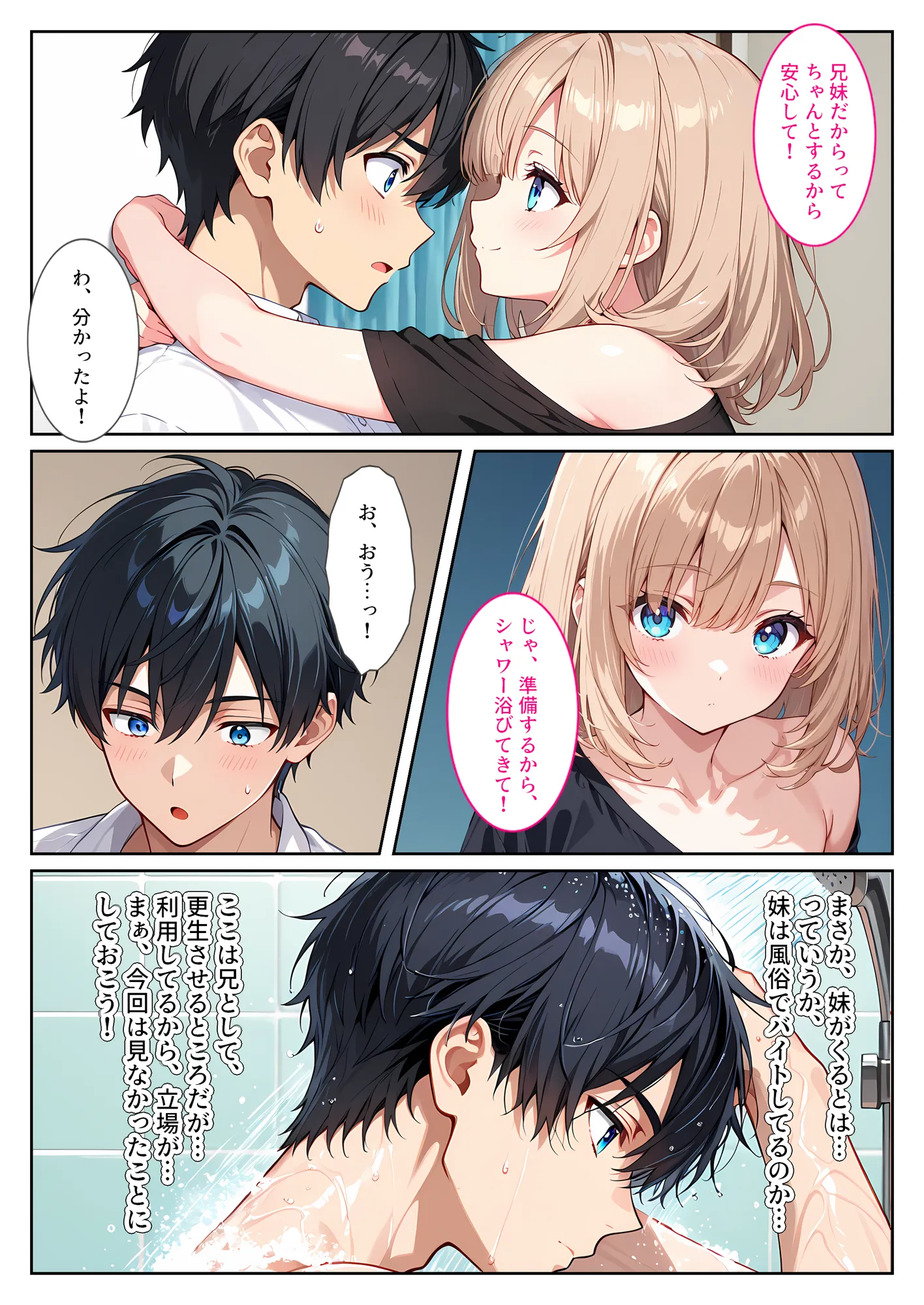 デリヘル呼んだら妹が!背徳セックスで爆乳の妹がセフレになりました! - 5ページ