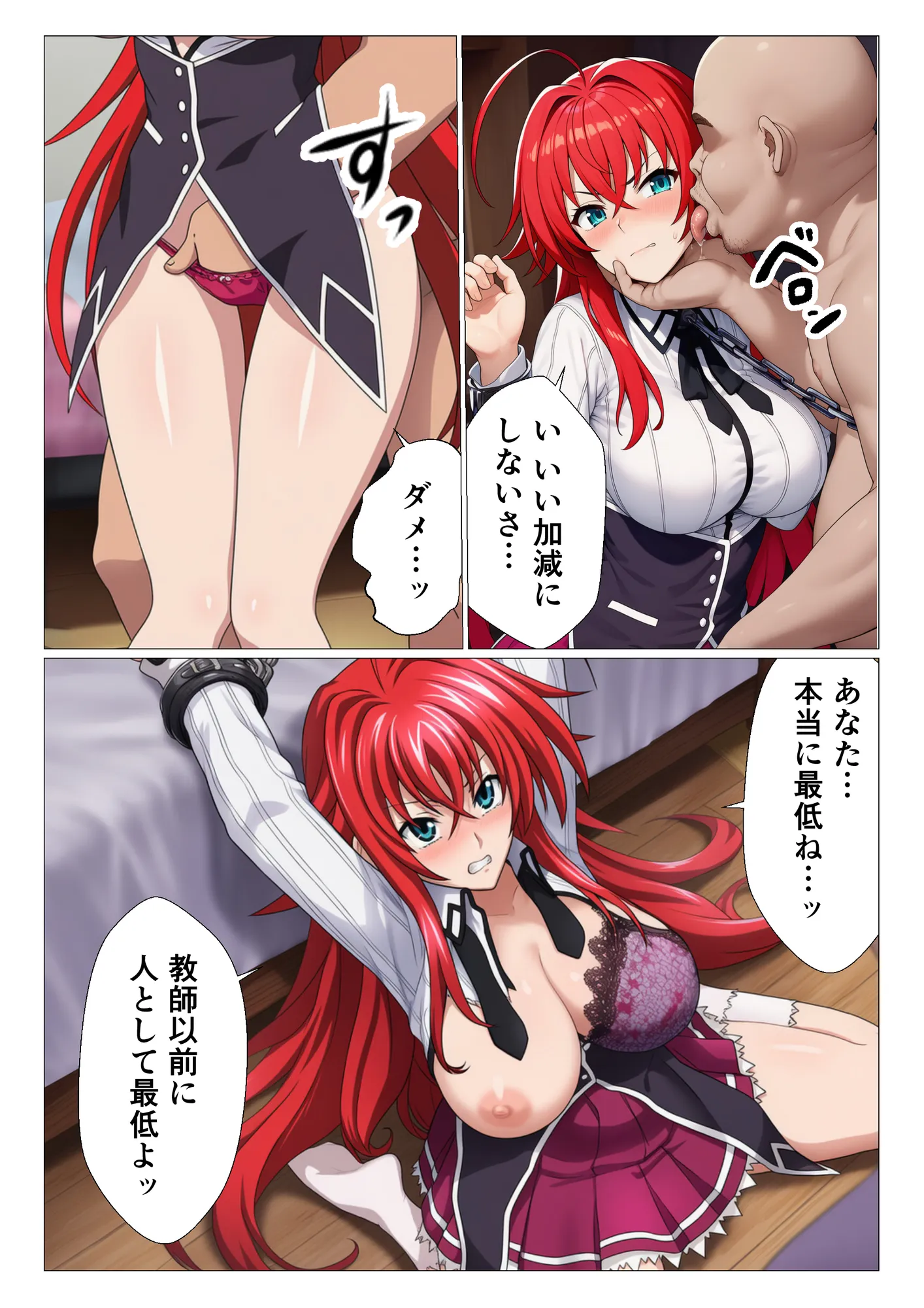 寝取られハ◯スクールH×S 犯●れたオカルト研究部 - 11ページ