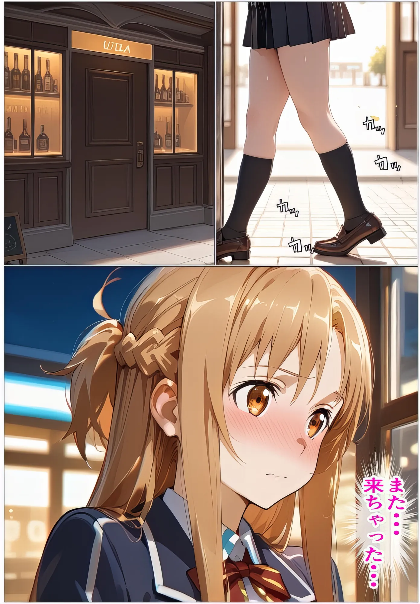 黒の剣士の三角関係5〜やめて！って言いながら壊されるの待ってた〜 - 1ページ