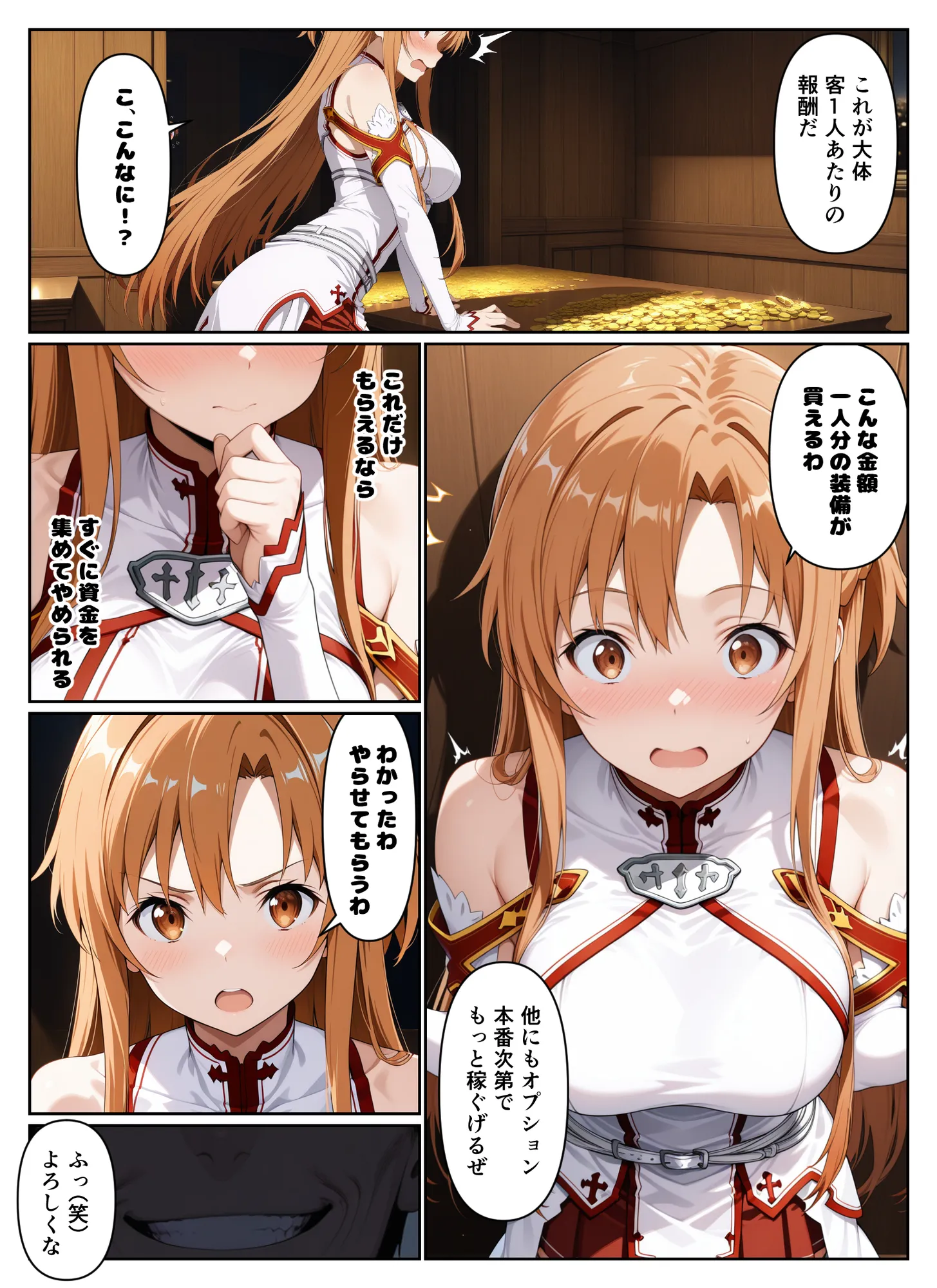 快楽に溺れて風俗堕ちしたアスナさん - 6ページ