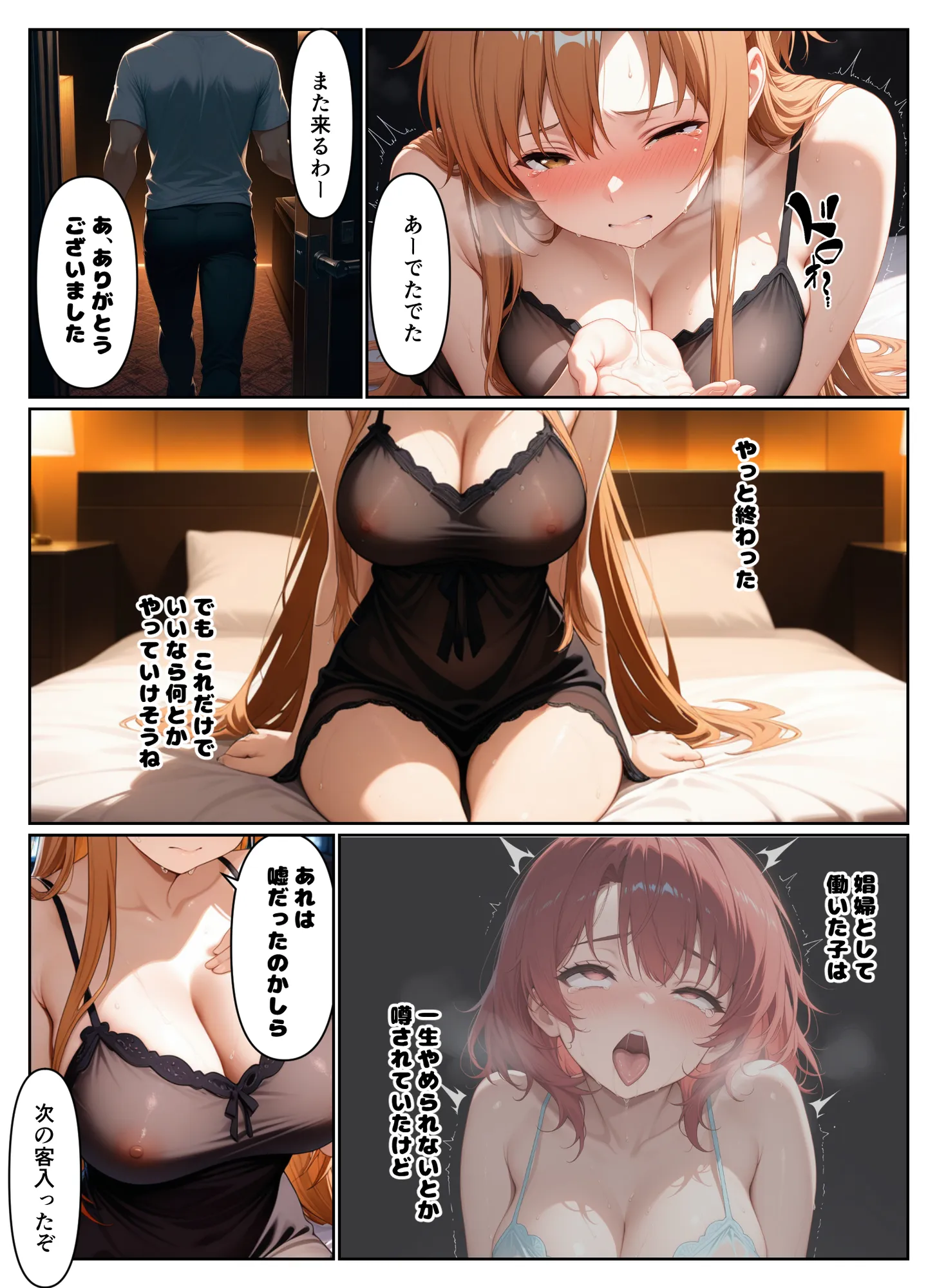 快楽に溺れて風俗堕ちしたアスナさん - 11ページ