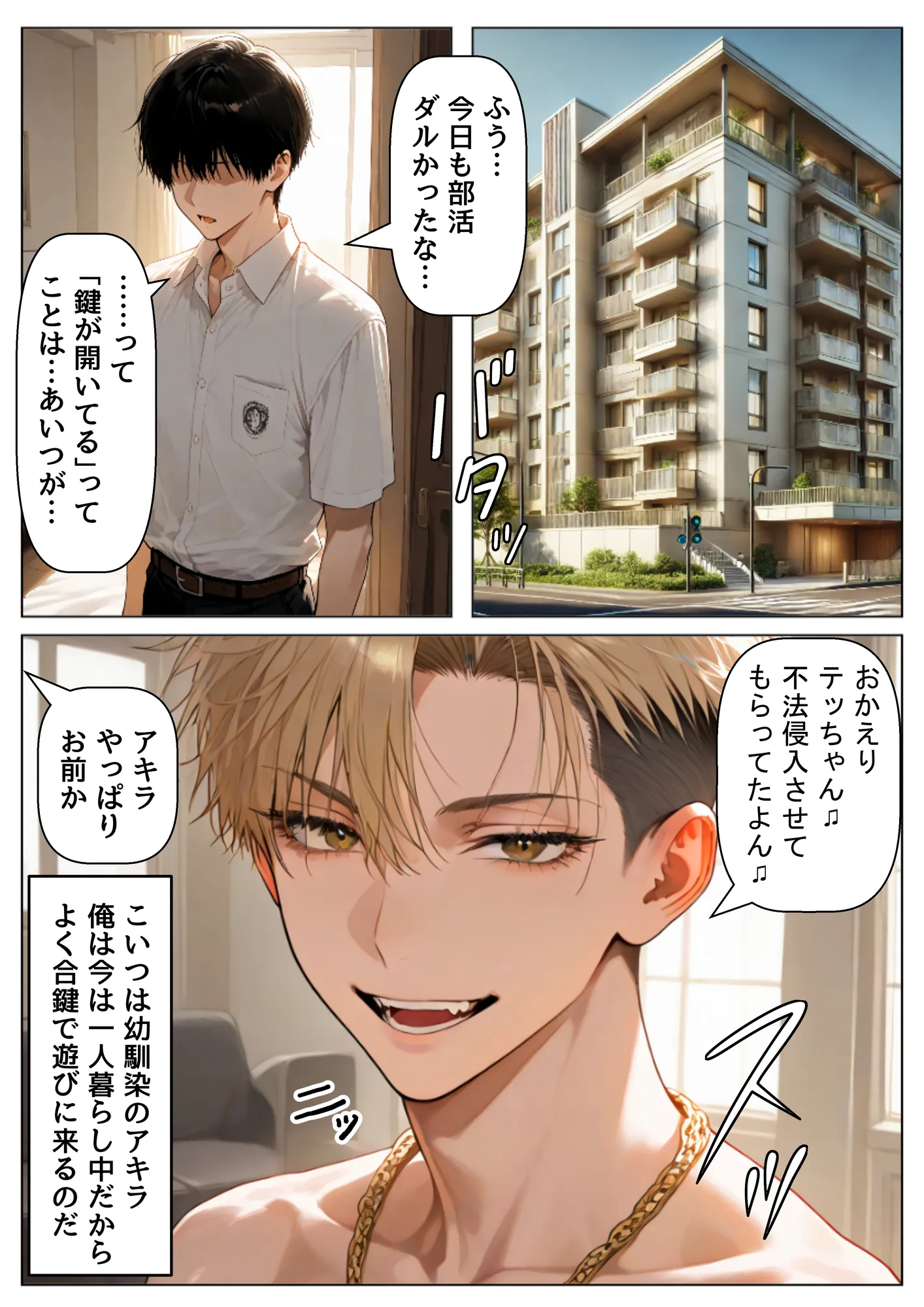 俺は『おこぼれマ●コ』で、美少女たちとヤりまくっていく話  〜俺の親友は超モテモテだからおこぼれでヤレる〜 - 1ページ