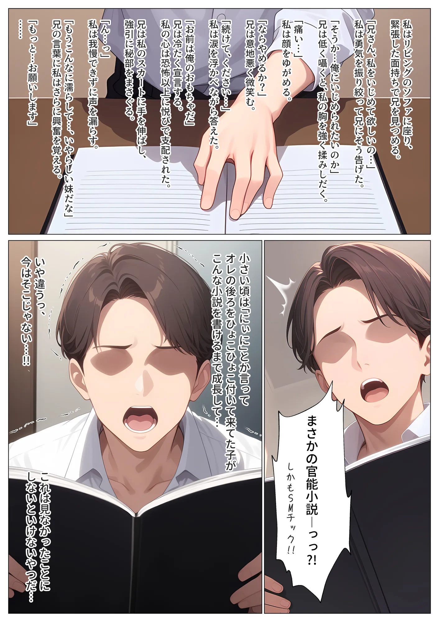 真面目だと思っていた義妹が実はドMでした - 3ページ