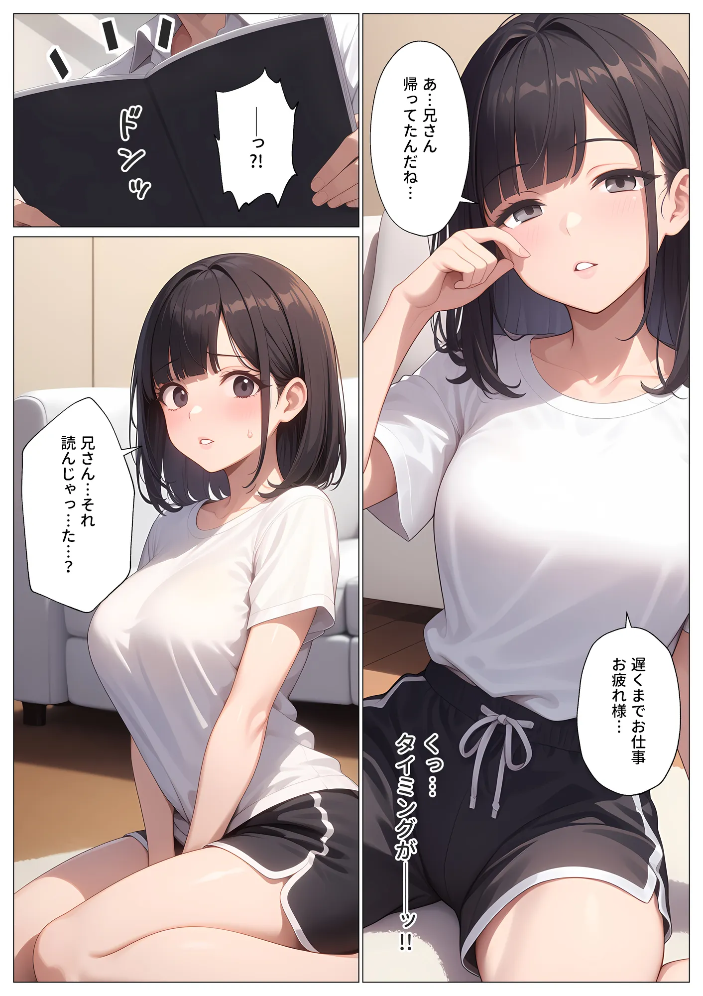 真面目だと思っていた義妹が実はドMでした - 4ページ