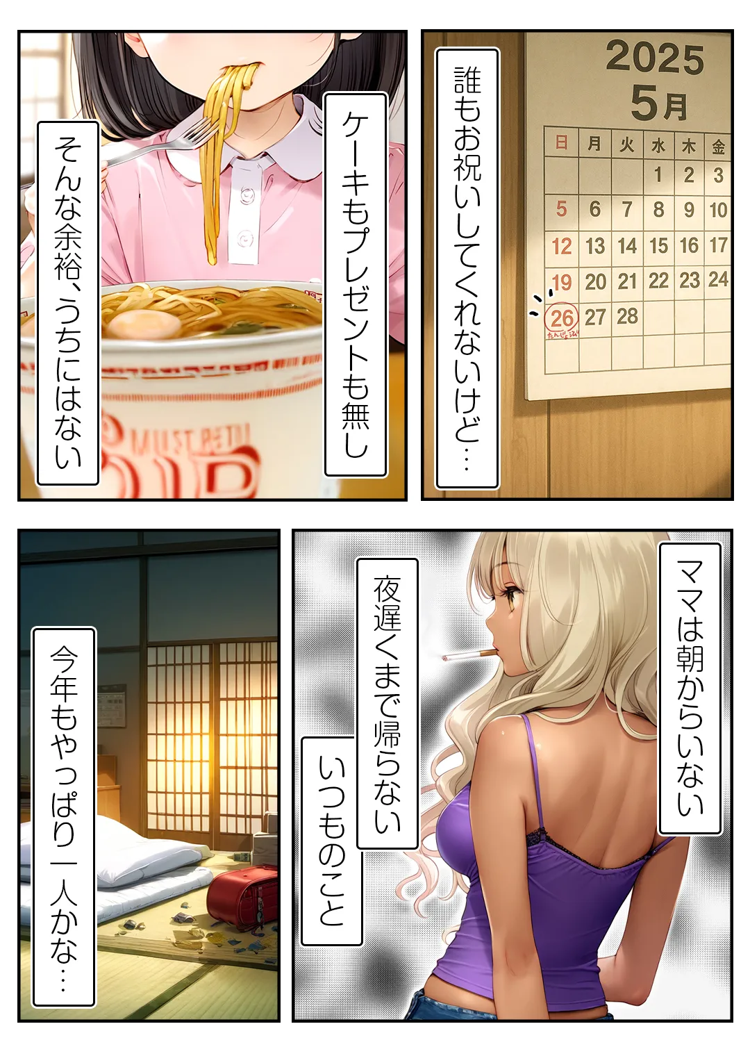 ■母子家庭アパート■連帯保証で処女喪失■102号室・飯塚めいちゃんの受難■ - 3ページ