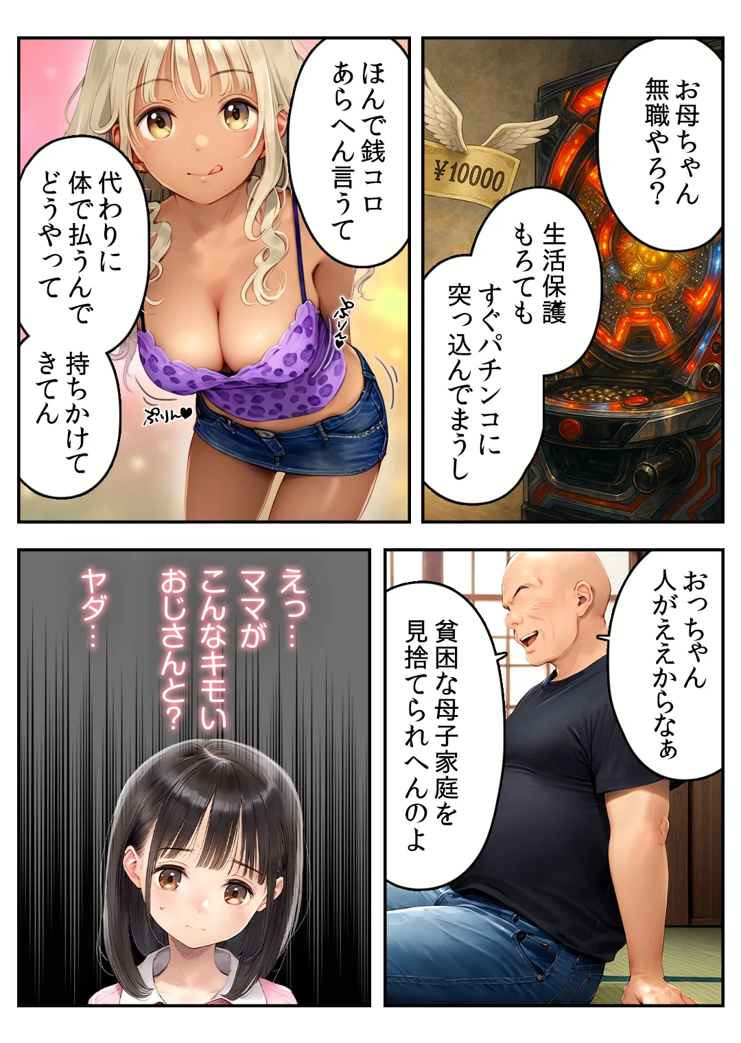 ■母子家庭アパート■連帯保証で処女喪失■102号室・飯塚めいちゃんの受難■ - 9ページ