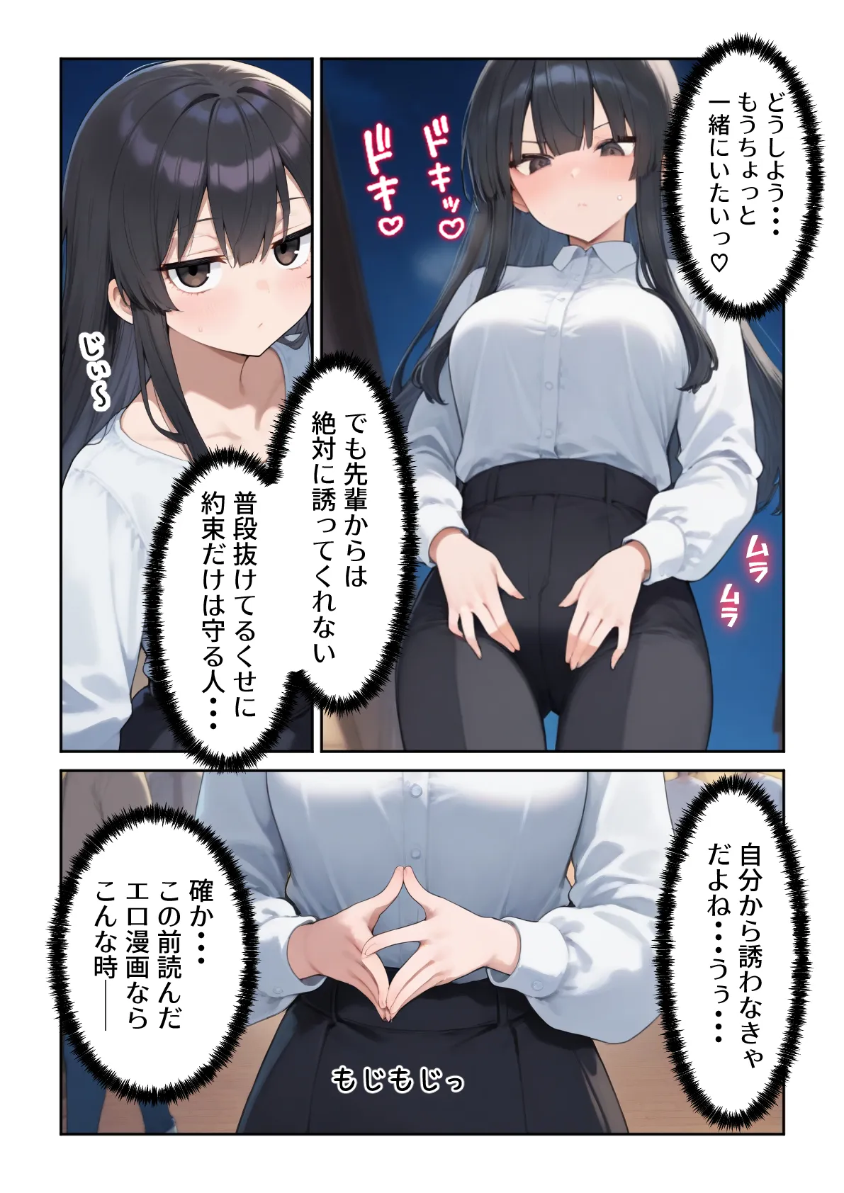 OLえっち  エロ漫画が大好きな まじめ巨乳の後輩とセックスした話 - 16ページ