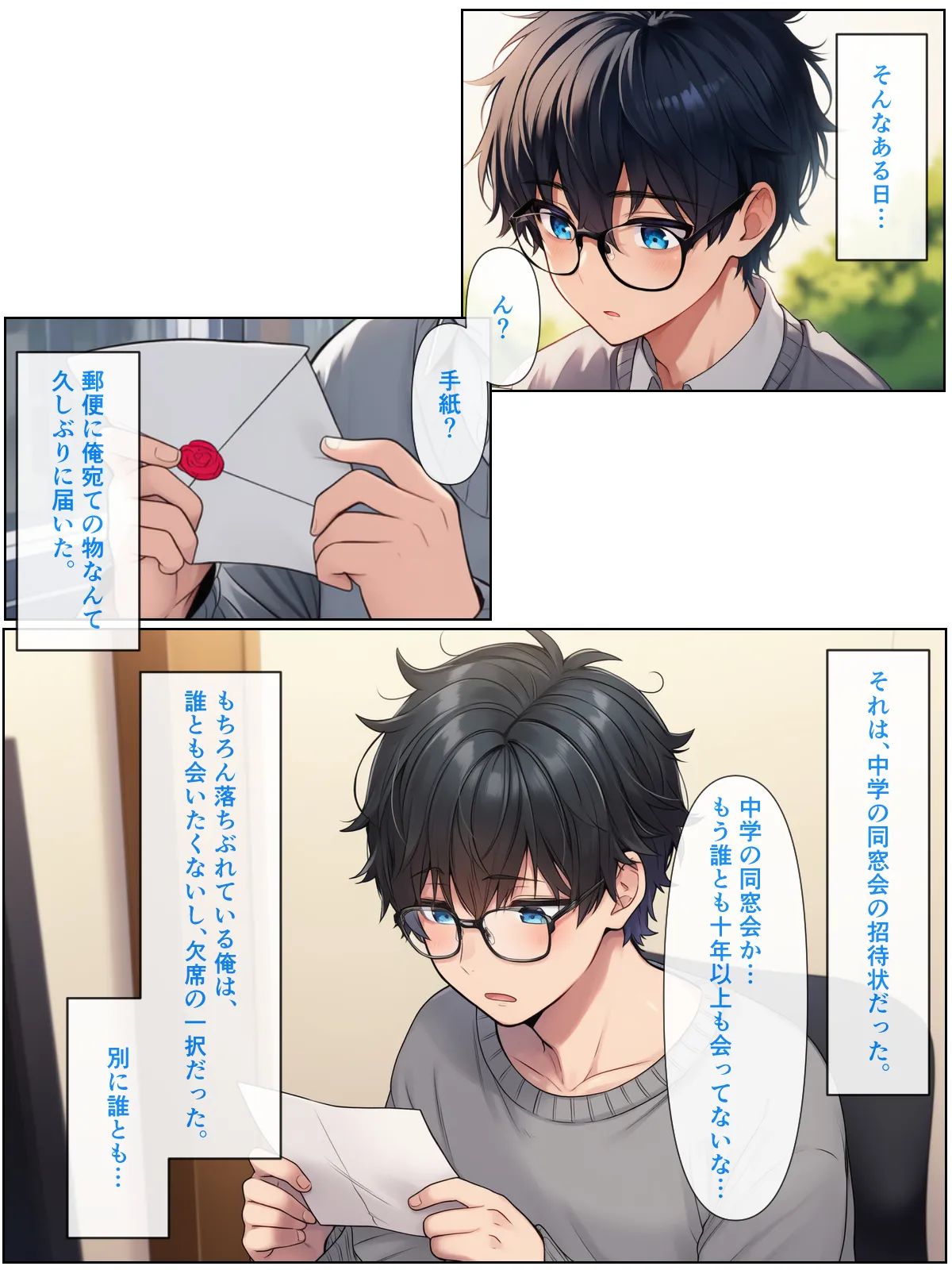 幼なじみの地味子と同窓会で再会したら、黒髪巨乳美人OLになっていた話 - 32ページ