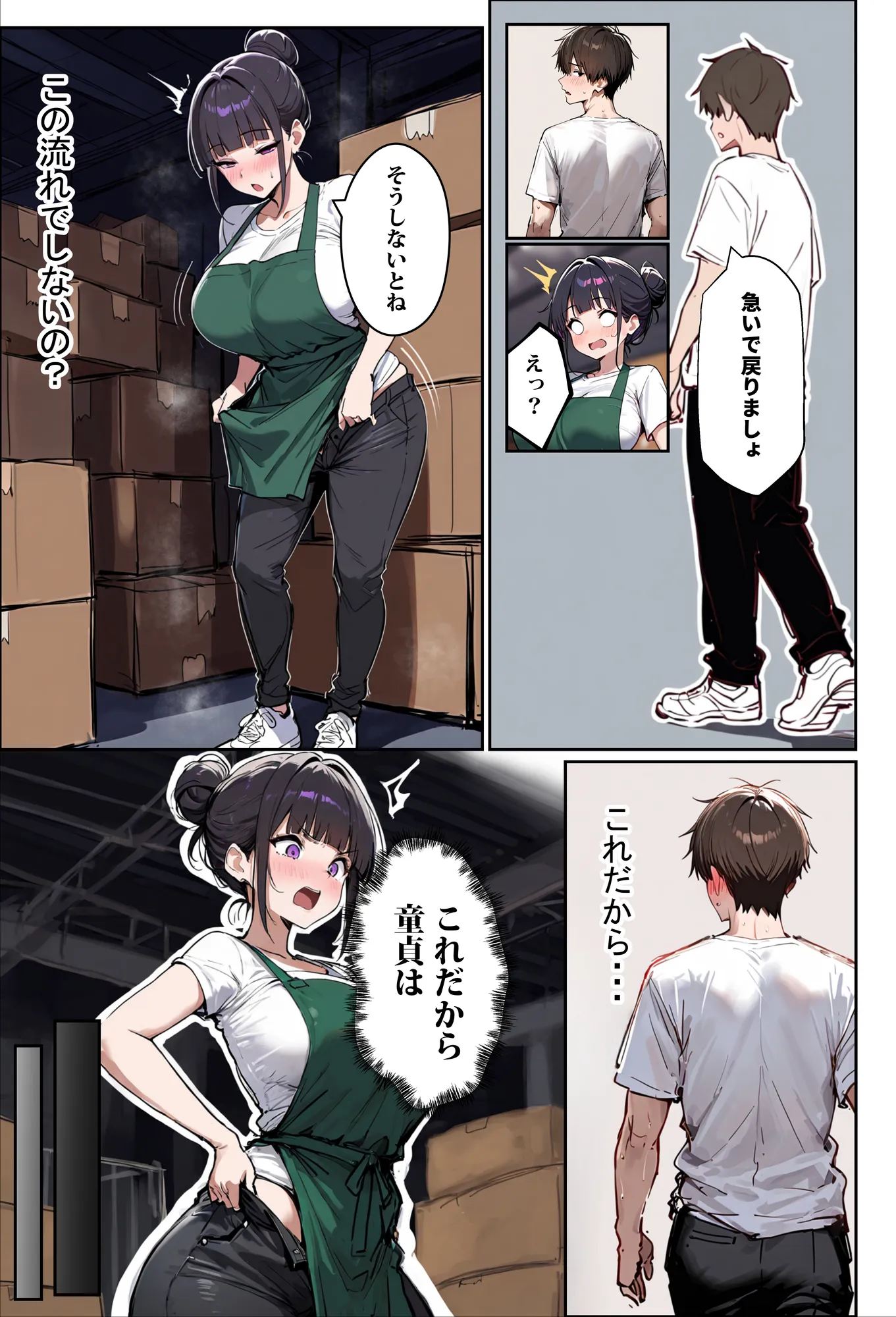 バ先のパート主婦（28）に非モテ童貞の僕がイかされ続けた結果・・・ - 34ページ