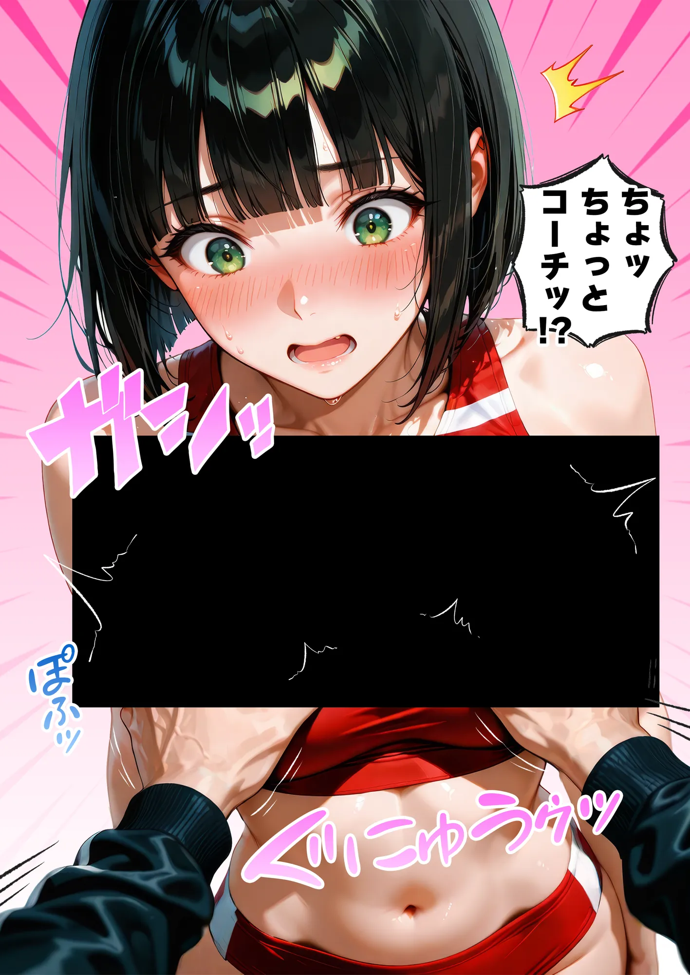 巨乳が暴れて走れませんッ！ 補欠落ちした陸上部元エースがコーチに秘密の特訓を指導してもらう話 - 105ページ