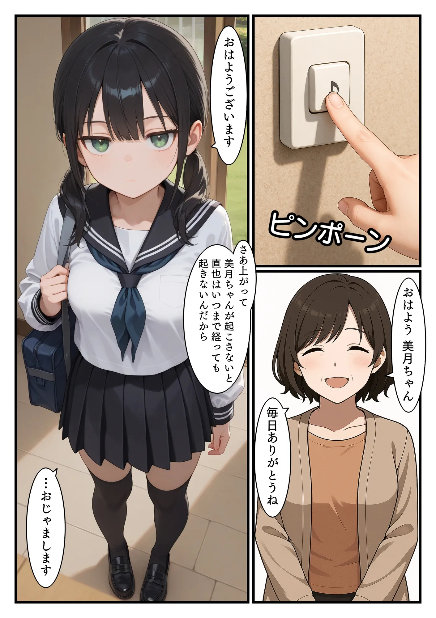 ジト目の幼なじみ（オナホ）は俺の精子が好き - 1ページ