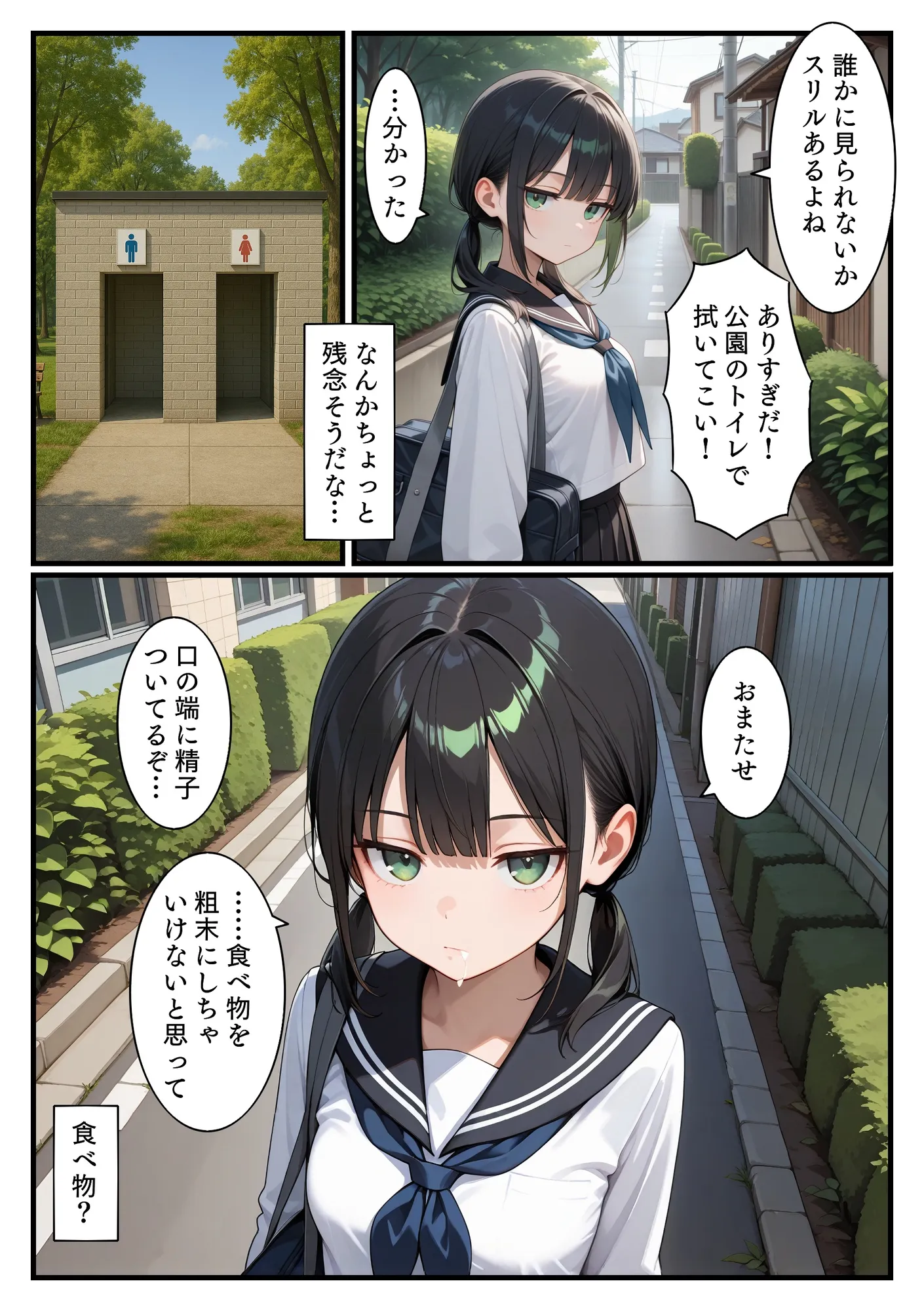 ジト目の幼なじみ（オナホ）は俺の精子が好き - 10ページ