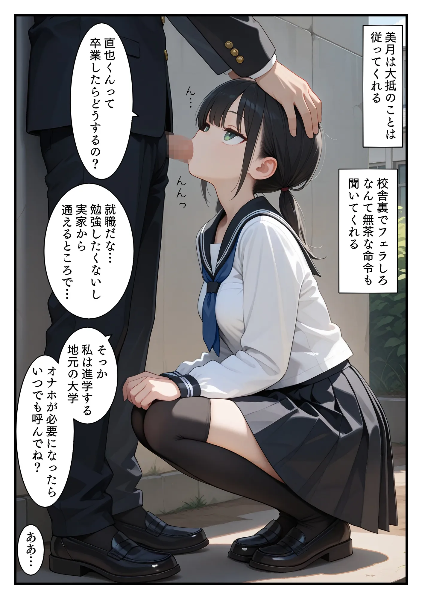 ジト目の幼なじみ（オナホ）は俺の精子が好き - 11ページ