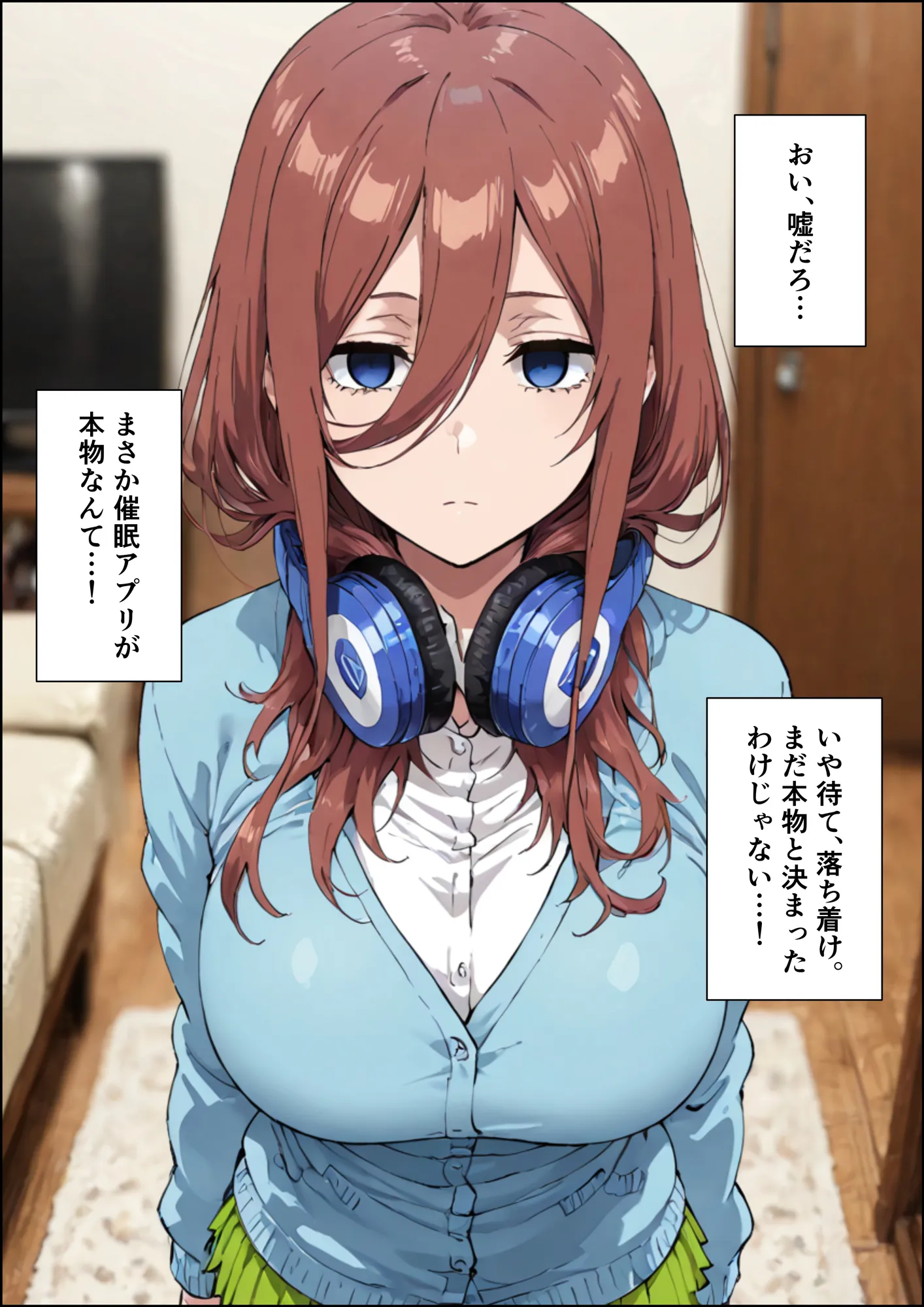 中野家催●支配  三玖編 - 8ページ