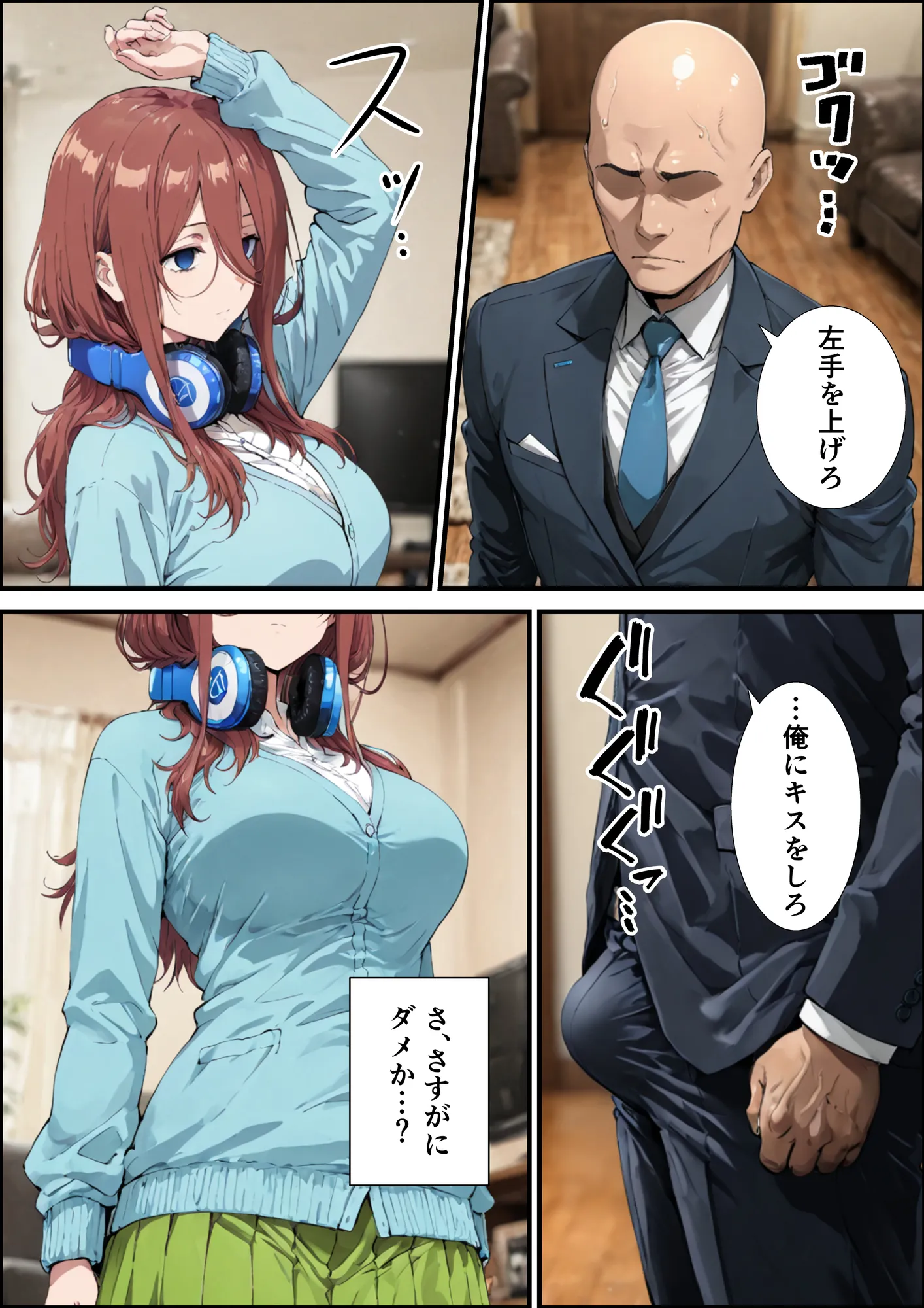 中野家催●支配  三玖編 - 9ページ