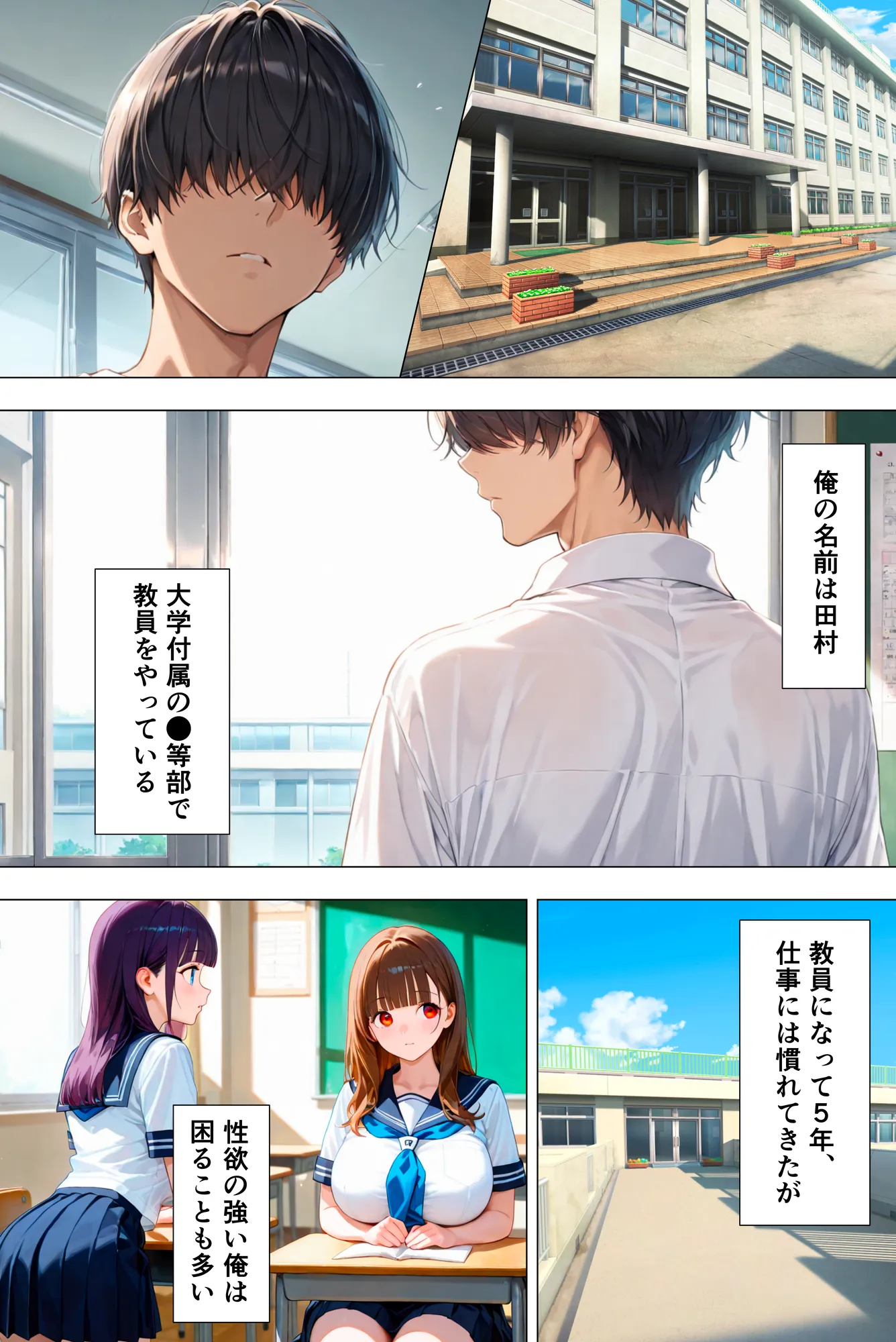 弱み握って生意気な女と濃厚セックス〜特別指導でオナホ化計画〜（おまけつき） - 2ページ