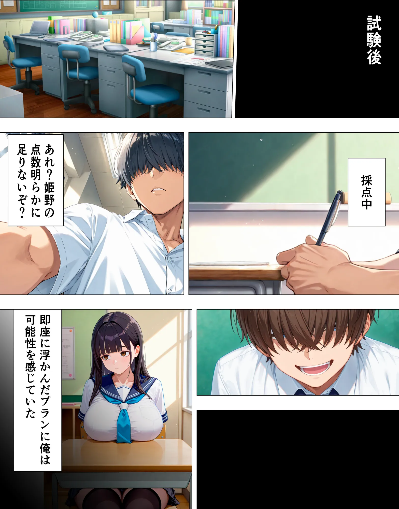 弱み握って生意気な女と濃厚セックス〜特別指導でオナホ化計画〜（おまけつき） - 6ページ