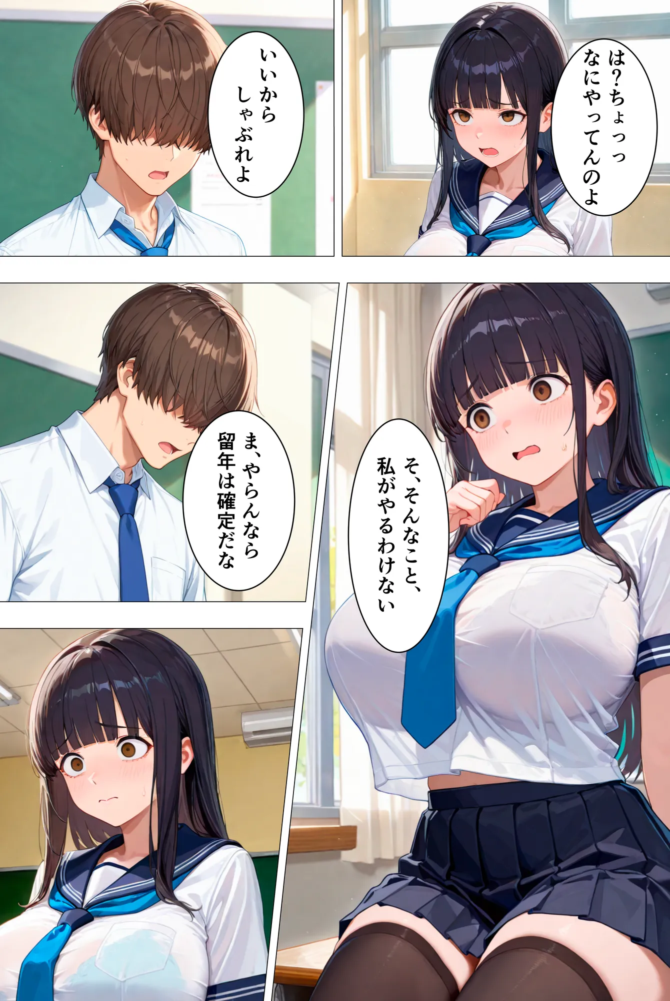 弱み握って生意気な女と濃厚セックス〜特別指導でオナホ化計画〜（おまけつき） - 10ページ