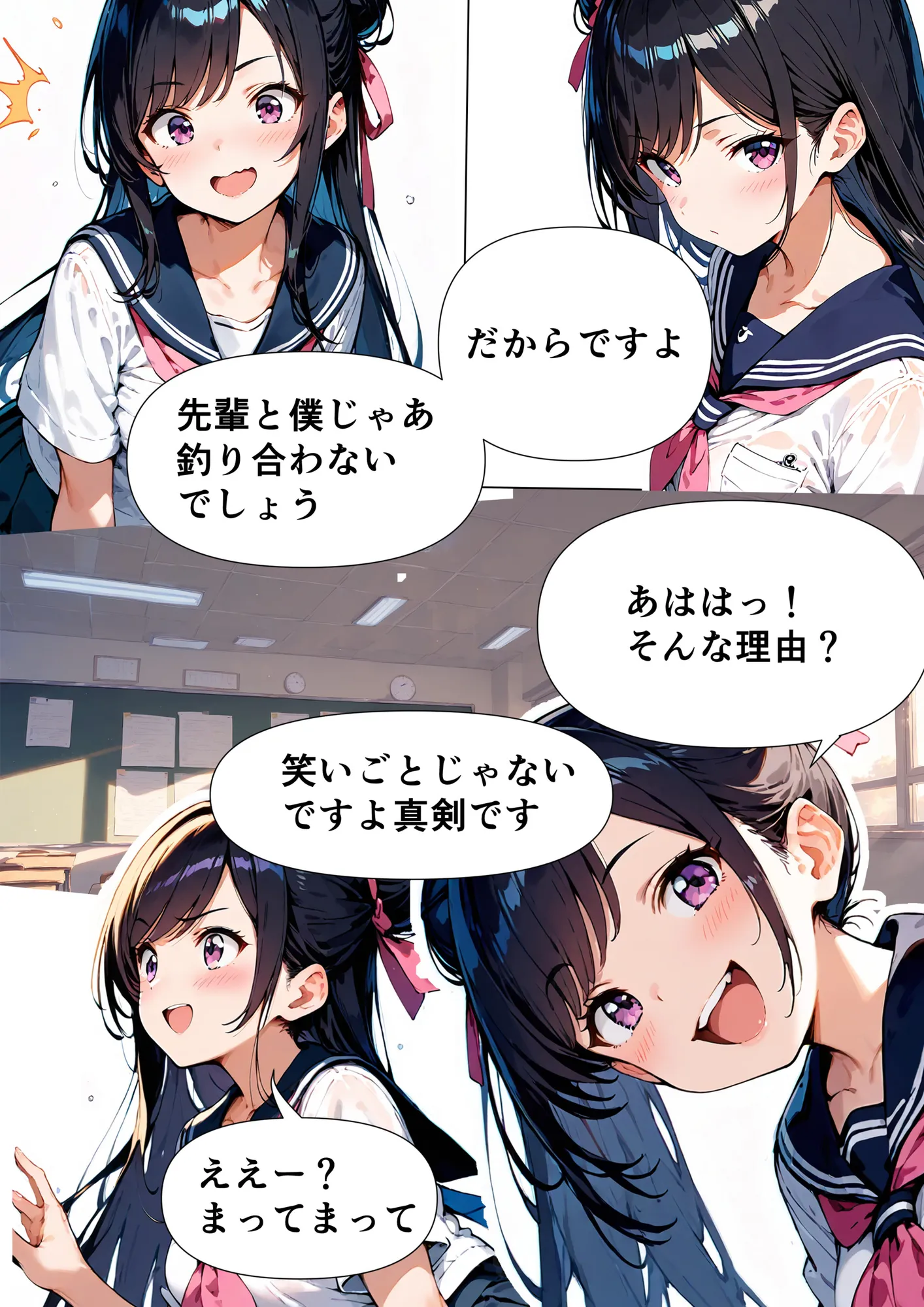 年上JKとイチャラブえっち  ななな先輩は僕の彼女 - 7ページ