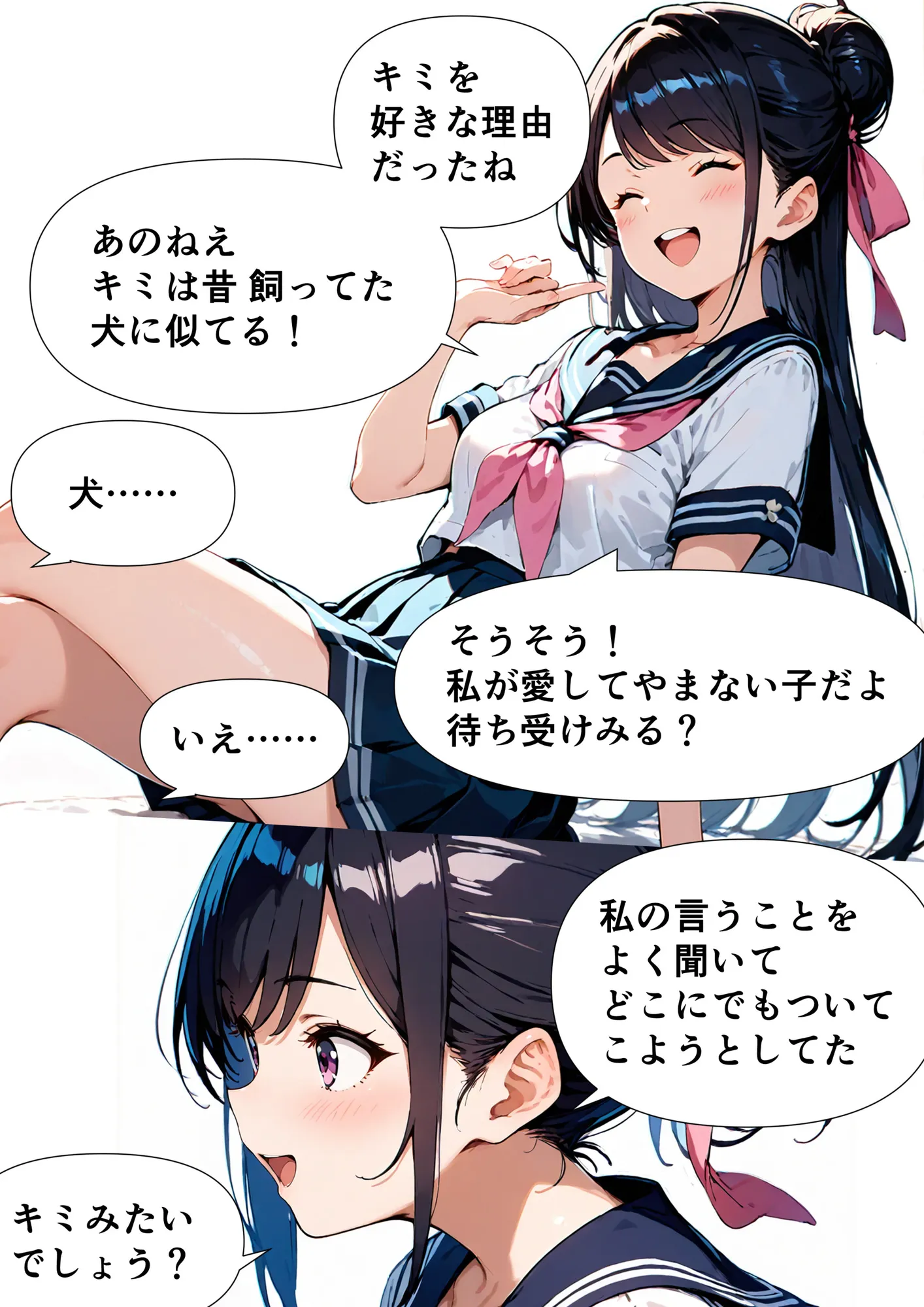 年上JKとイチャラブえっち  ななな先輩は僕の彼女 - 8ページ