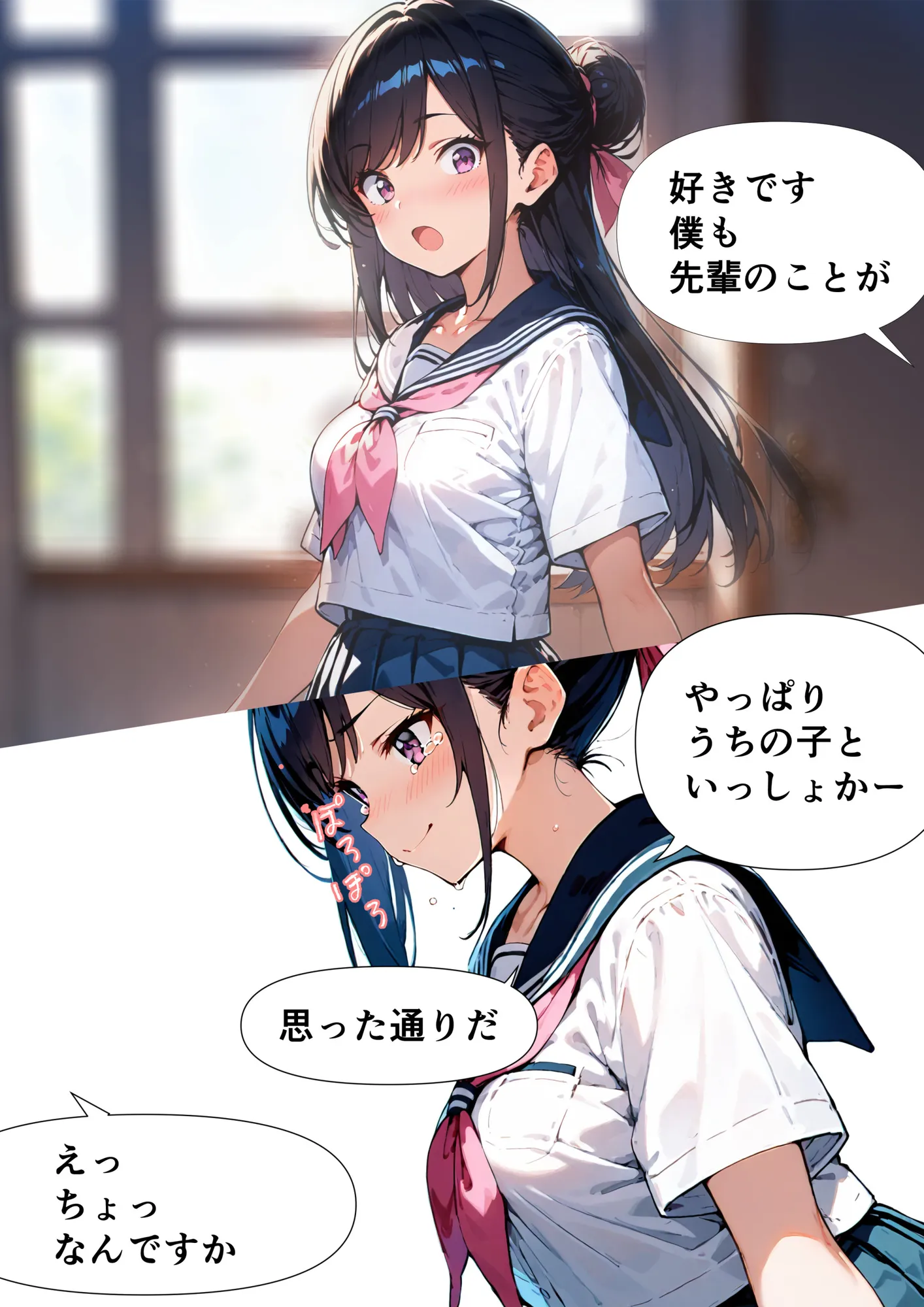 年上JKとイチャラブえっち  ななな先輩は僕の彼女 - 12ページ