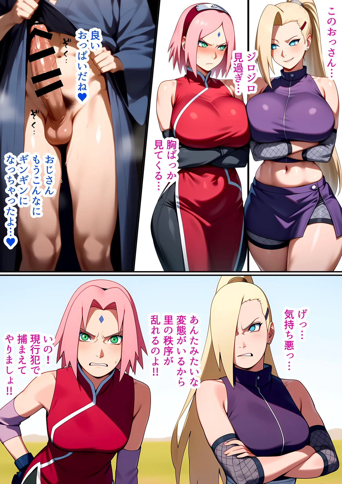 【フルカラー】幻術ハーレム忍法帖 2 サ●ラ・い●編｜催●×快楽堕ち｜心も体も抗えず淫らに堕ちるハーレムの宴 - 5ページ