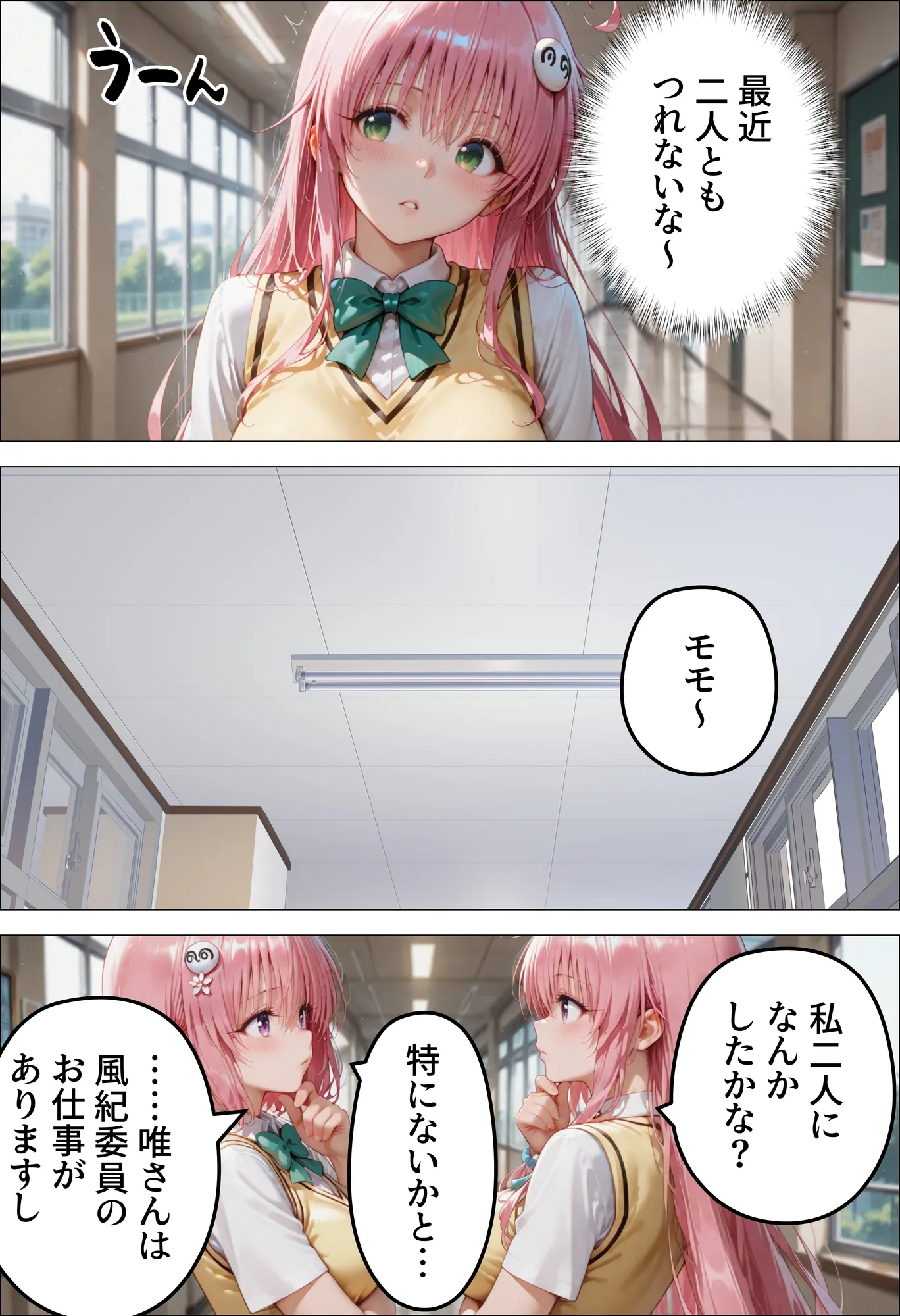 催●種付け学園 緊縛調教ボテ腹肉便器科へようこそ モ〇とラ〇編 - 2ページ