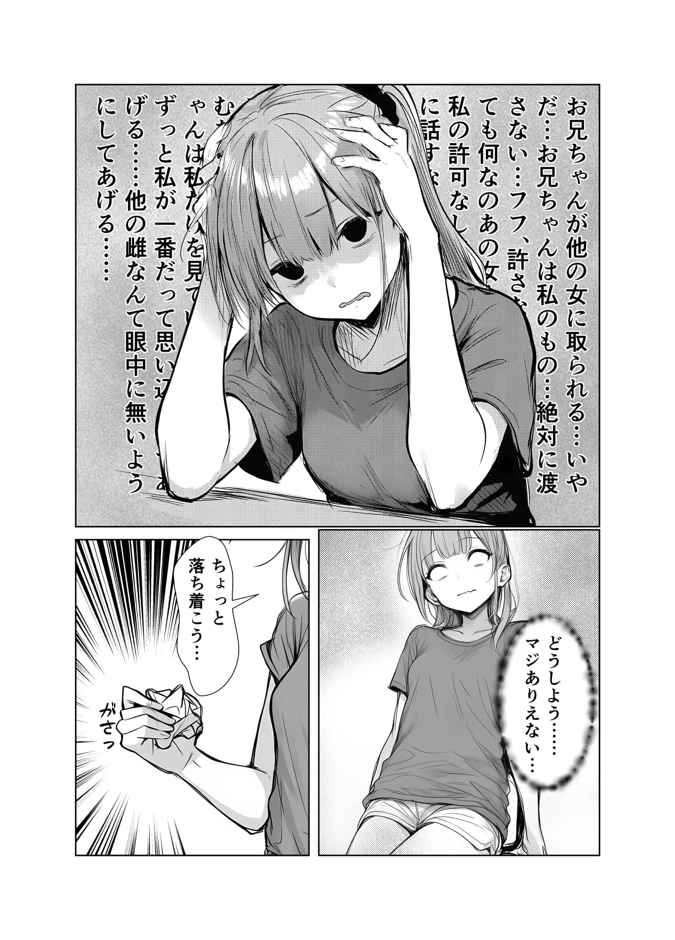 兄を大好きな妹がやっちゃう話 - 5ページ