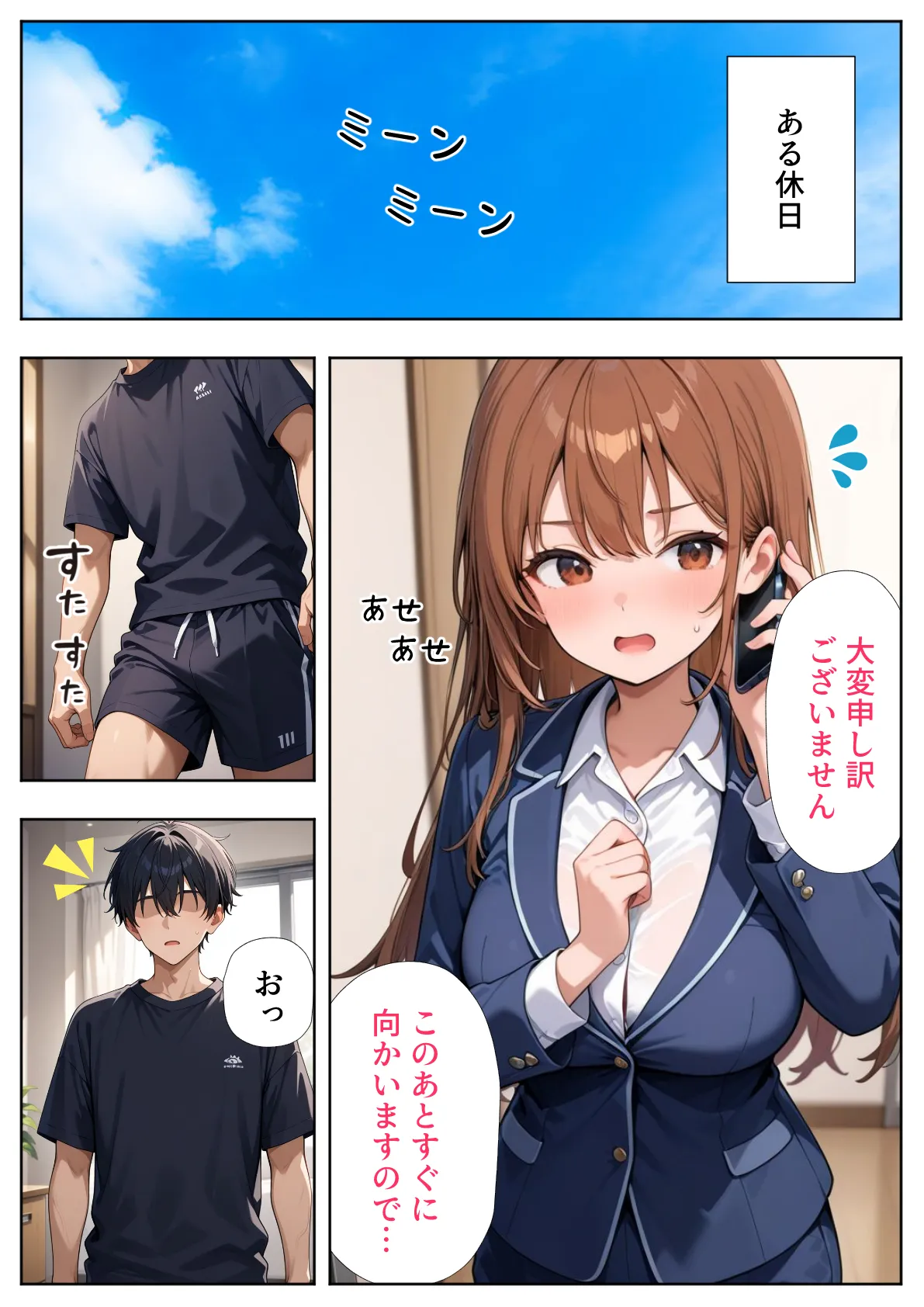 居候した彼女の家で毎日絞り取られた話 - 10ページ