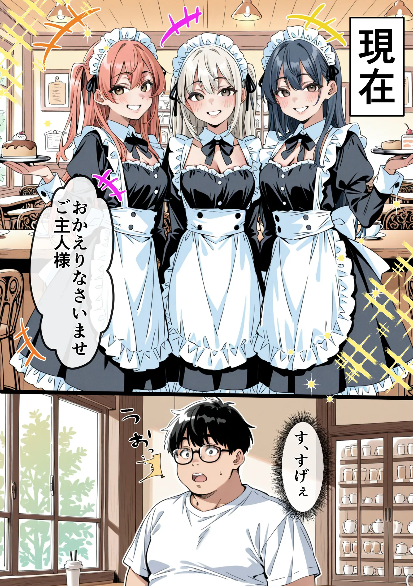 Ub●rの配達先で推しコンカフェ嬢が彼氏とヤってた話 - 14ページ