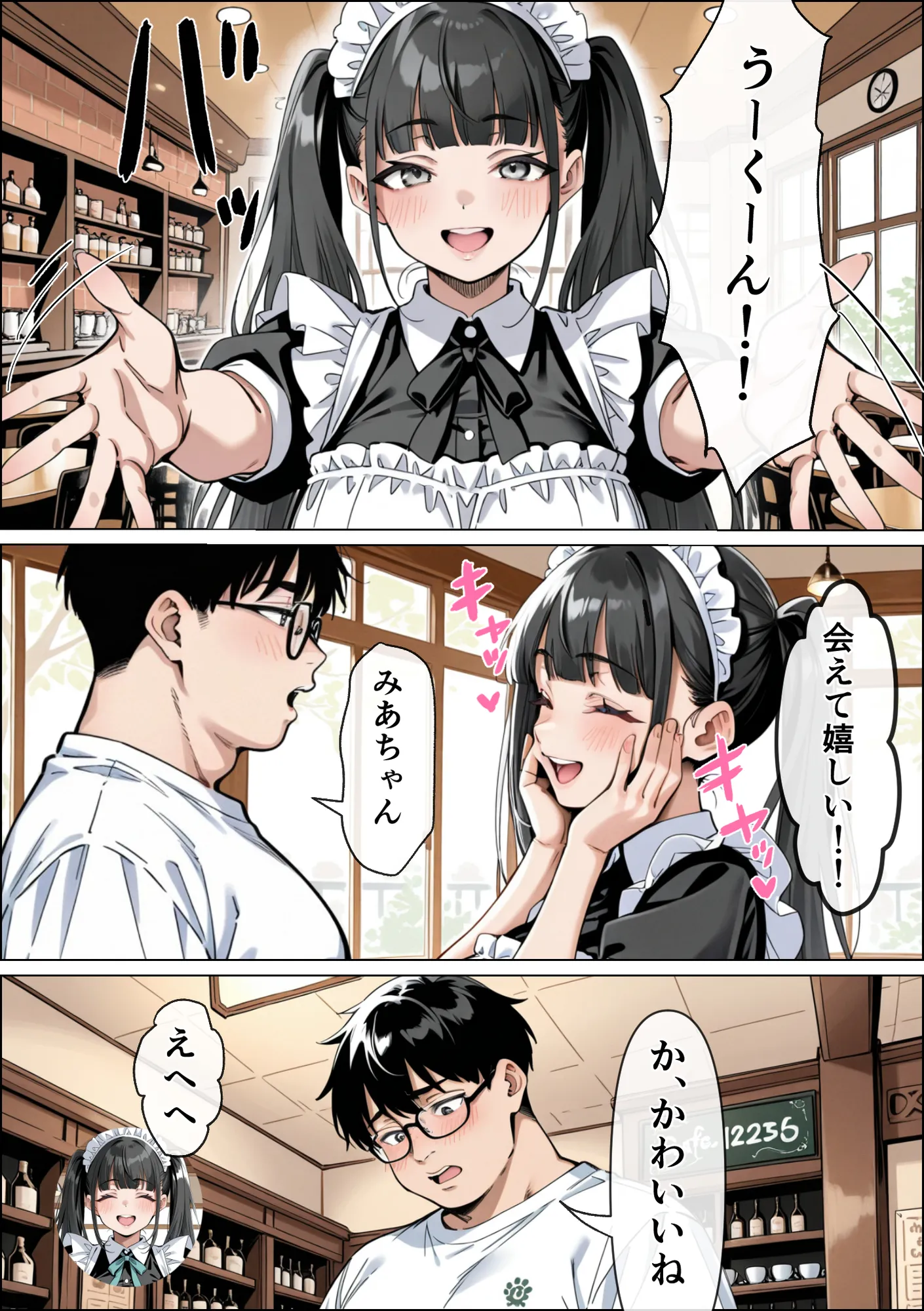 Ub●rの配達先で推しコンカフェ嬢が彼氏とヤってた話 - 15ページ