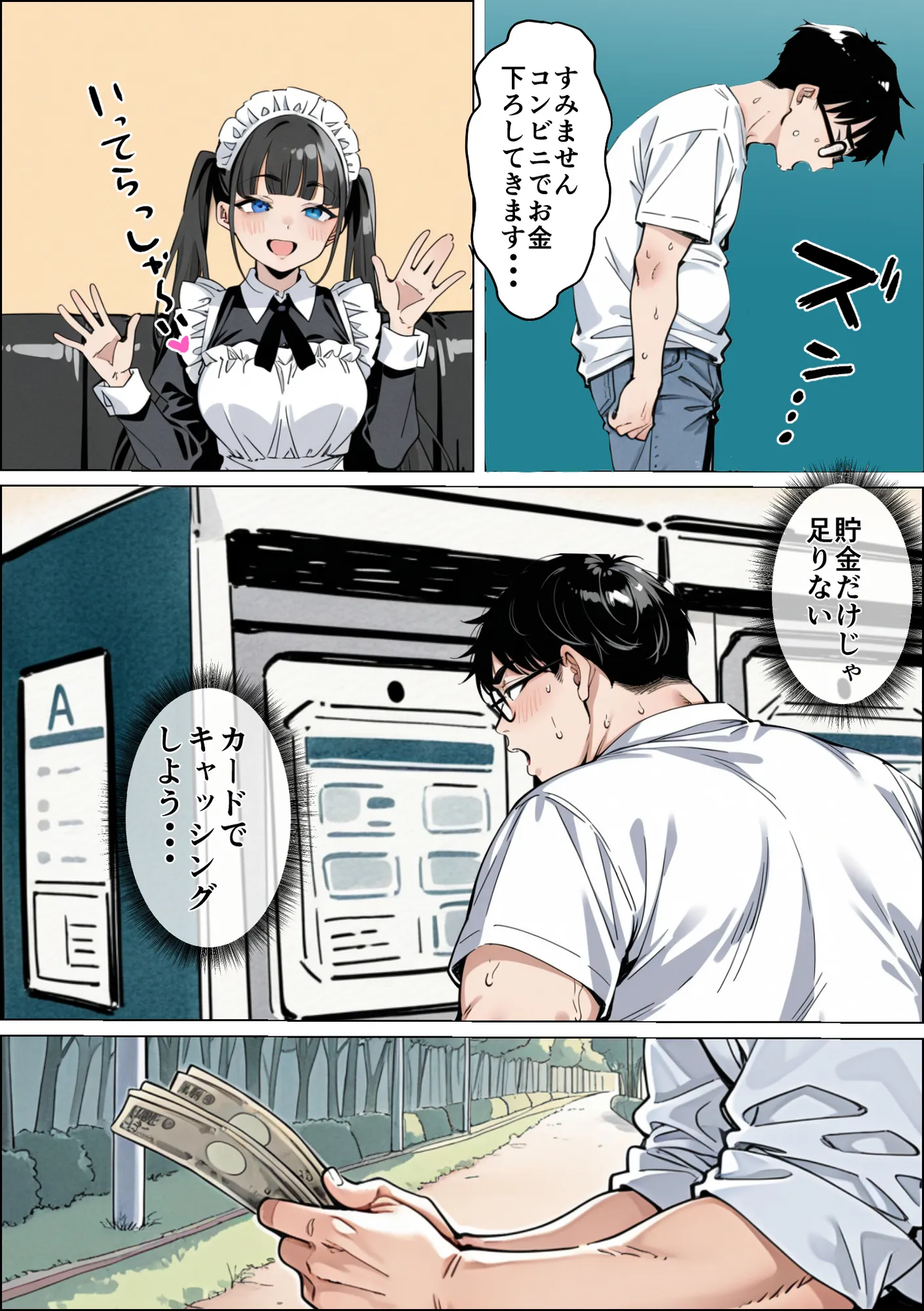 Ub●rの配達先で推しコンカフェ嬢が彼氏とヤってた話 - 30ページ