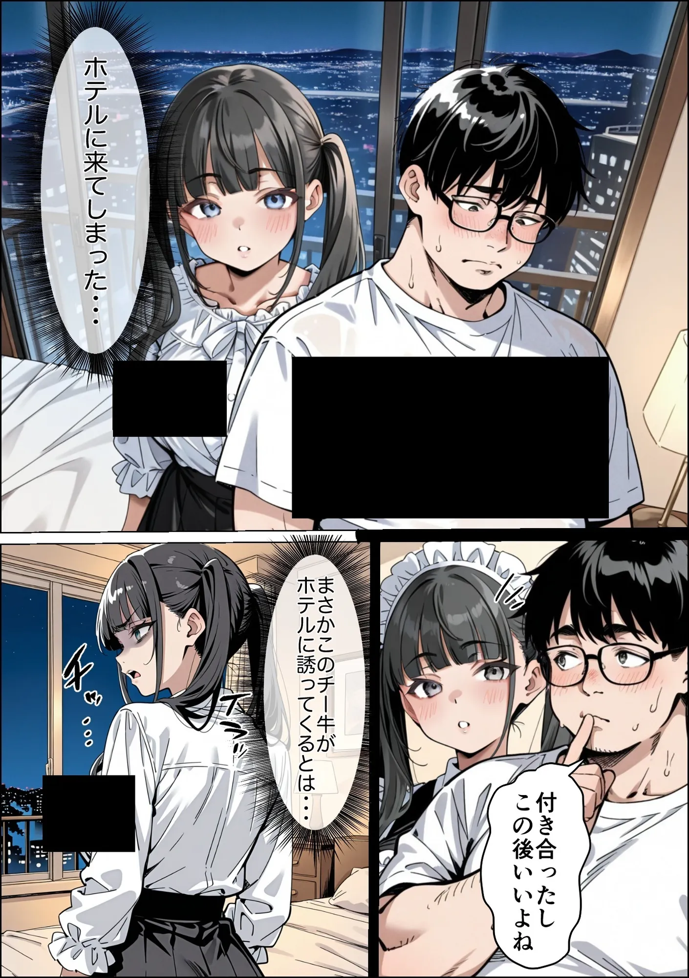 Ub●rの配達先で推しコンカフェ嬢が彼氏とヤってた話 - 32ページ