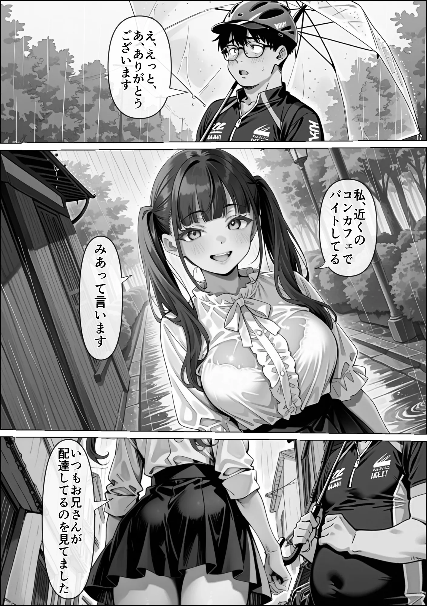 Ub●rの配達先で推しコンカフェ嬢が彼氏とヤってた話 - 39ページ