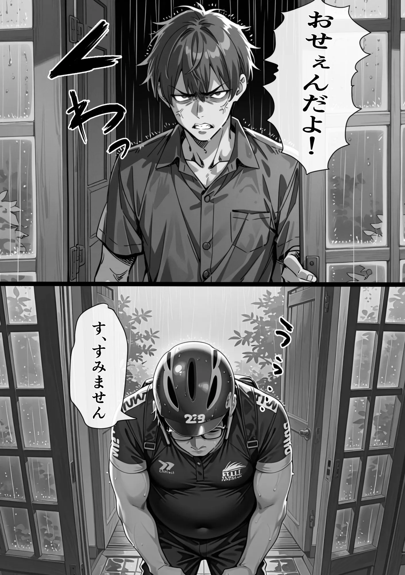 Ub●rの配達先で推しコンカフェ嬢が彼氏とヤってた話 - 44ページ