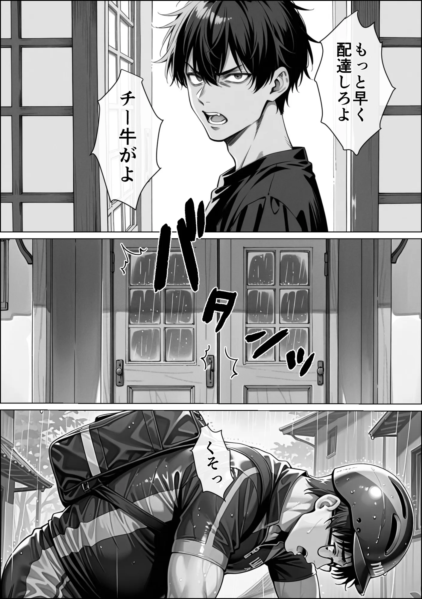 Ub●rの配達先で推しコンカフェ嬢が彼氏とヤってた話 - 45ページ